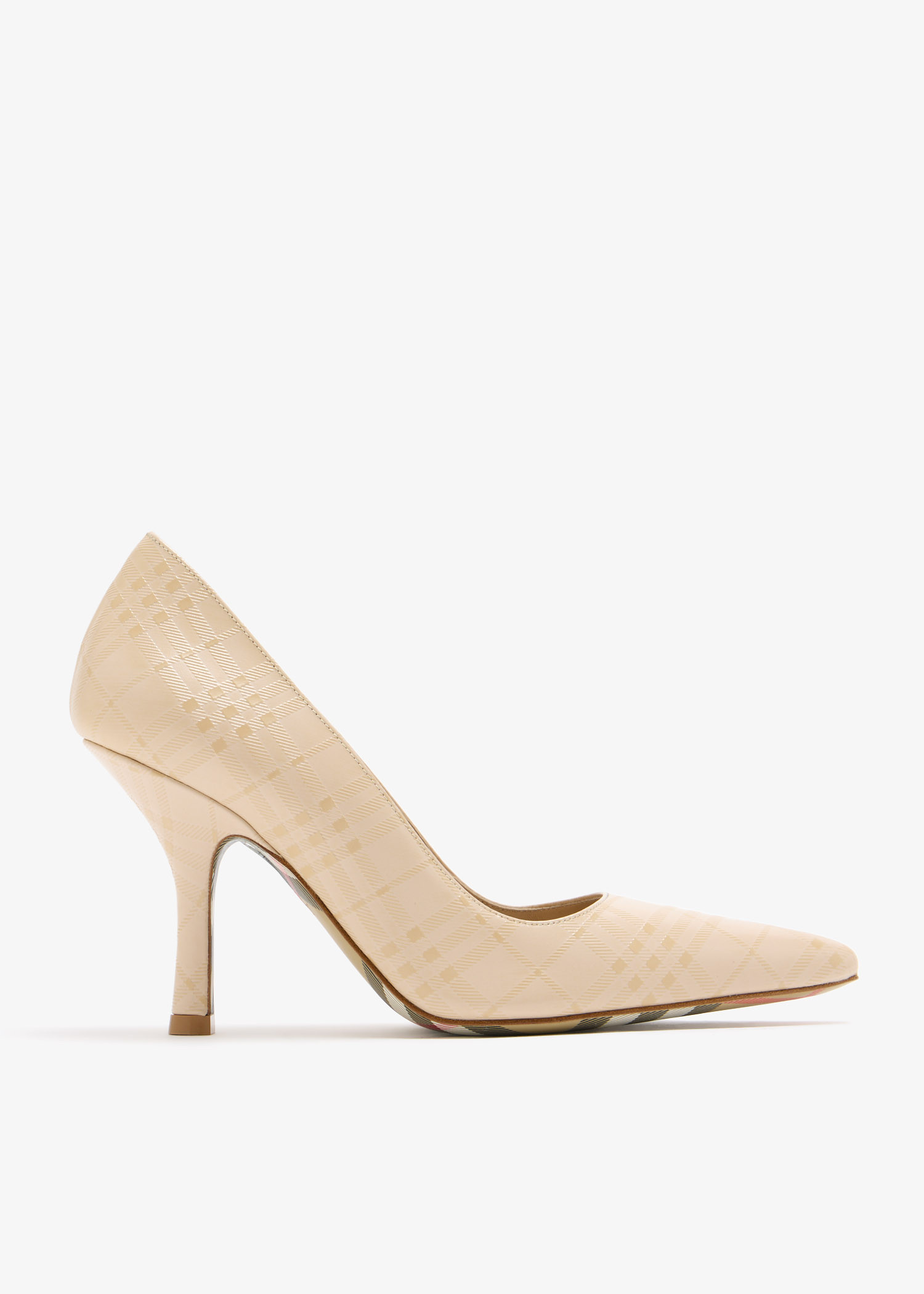 

Check Dame pumps, Beige