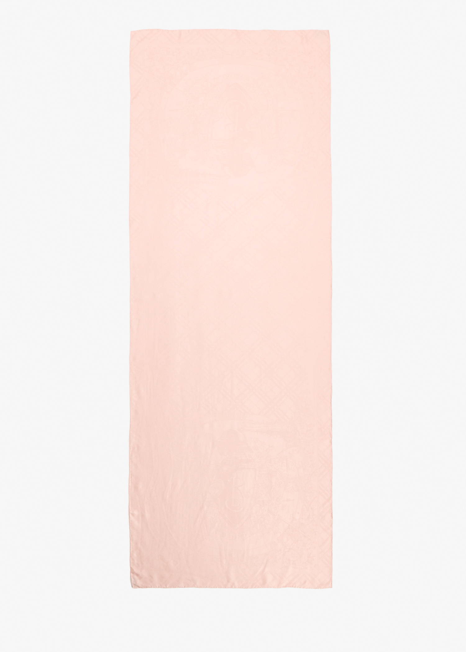 

Floral Crest silk scarf, Pink