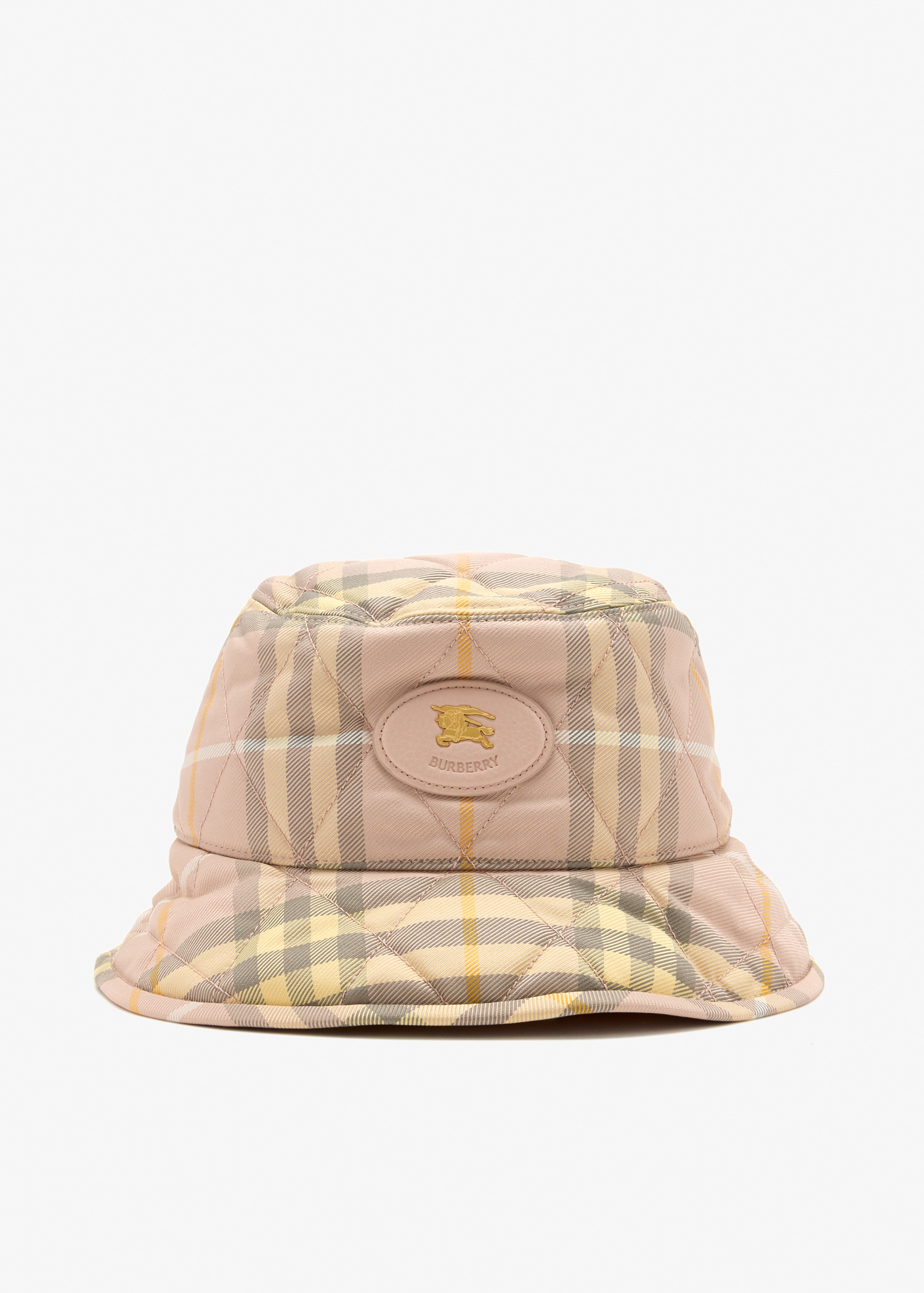 

Quilted Horseshoe bucket hat, Printed