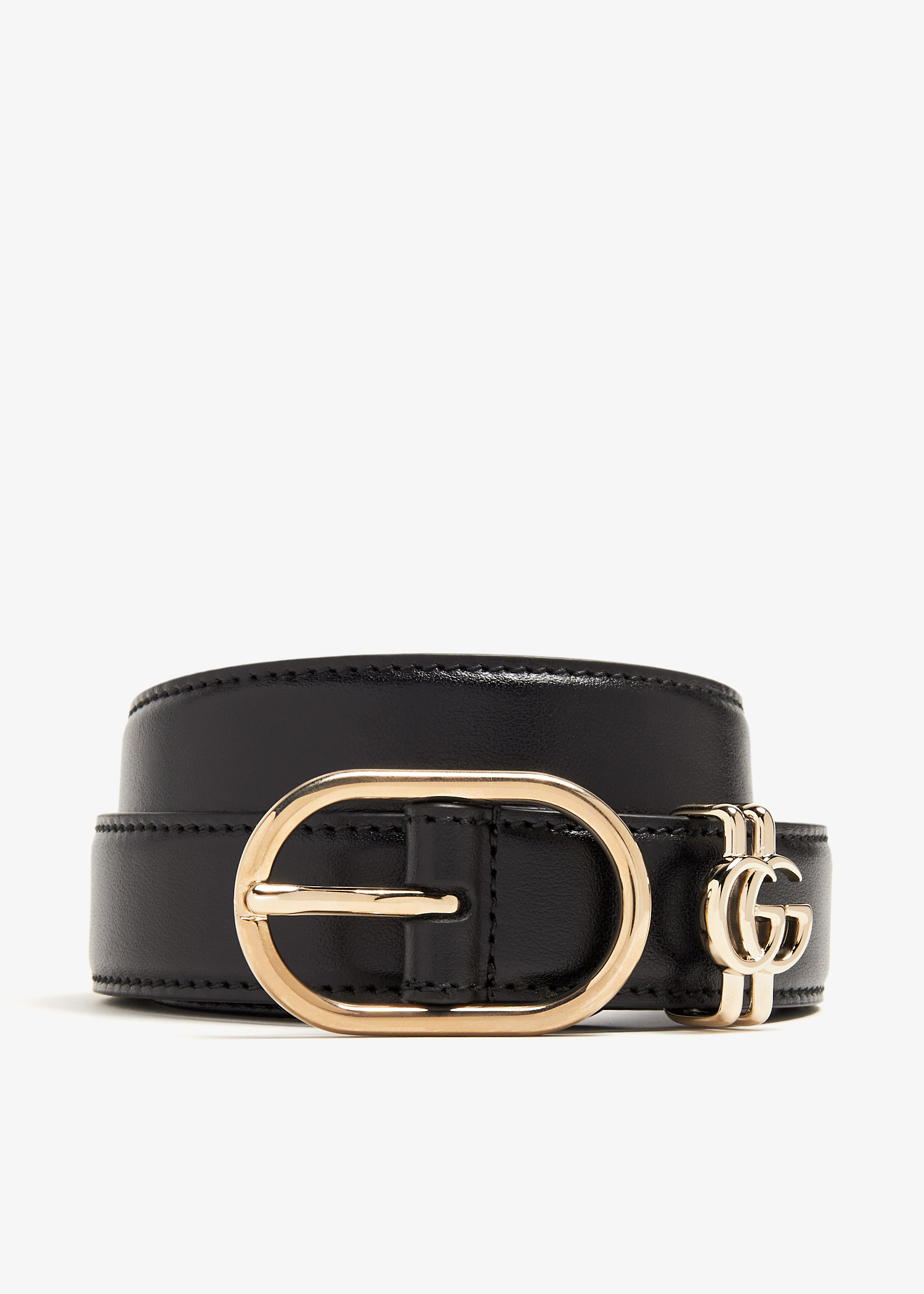 

Double G belt, Black