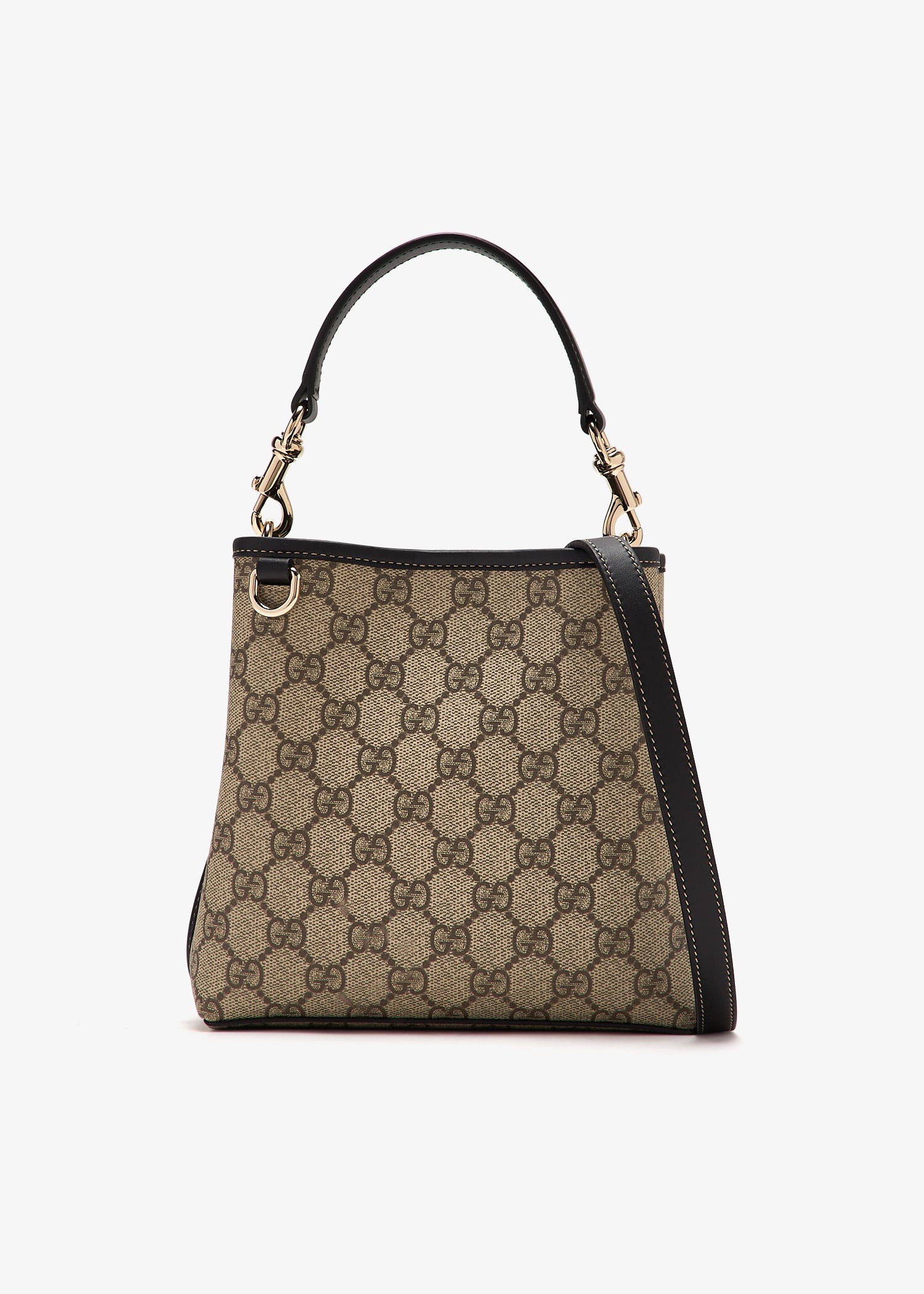 

GG Emblem small bucket bag, Printed