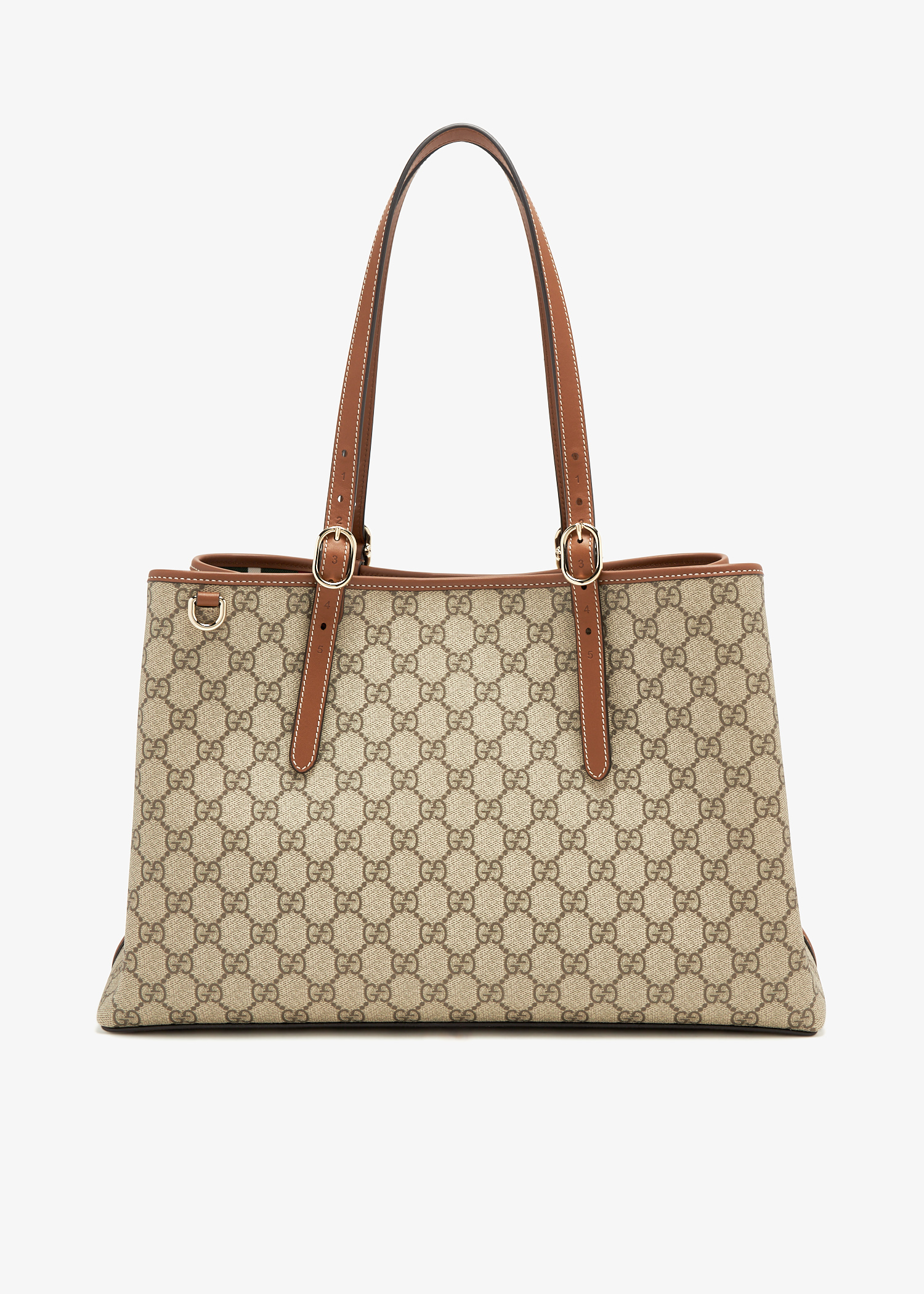 

GG Emblem medium tote bag, Printed