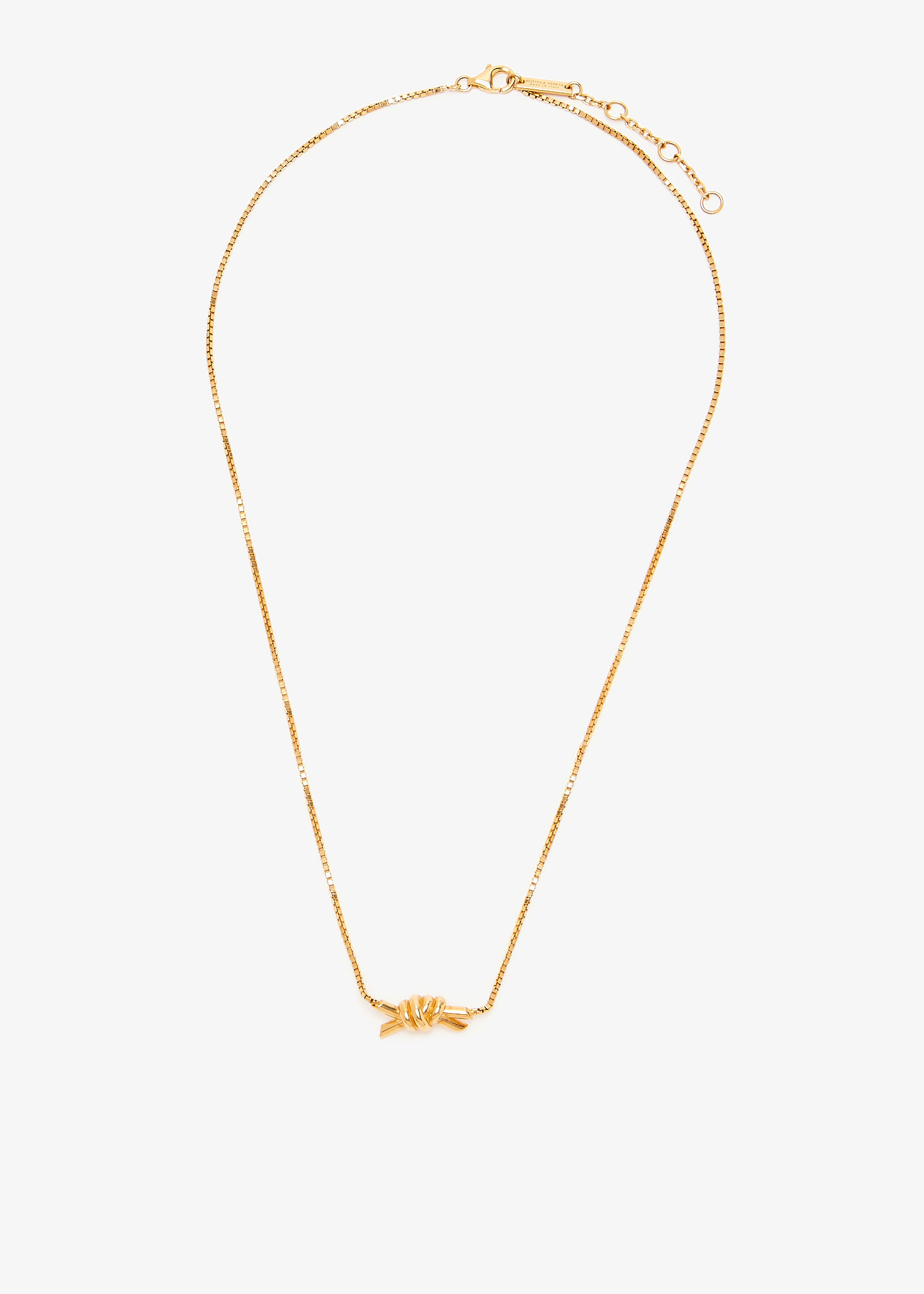 

Knot necklace, Gold
