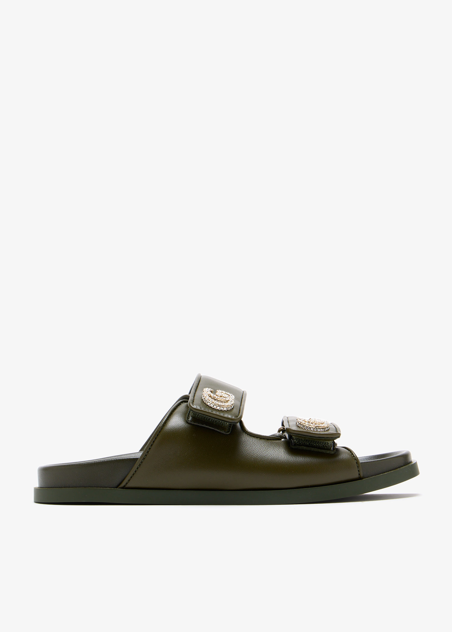 

Marmont Double G sandals, Green