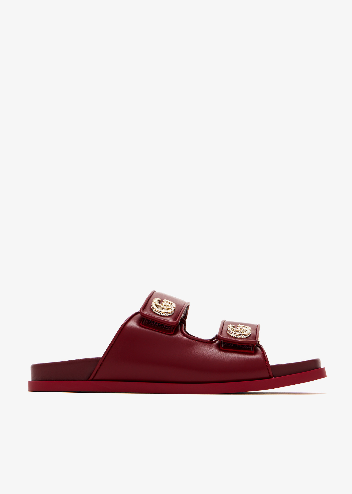 

Marmont Double G sandals, Burgundy