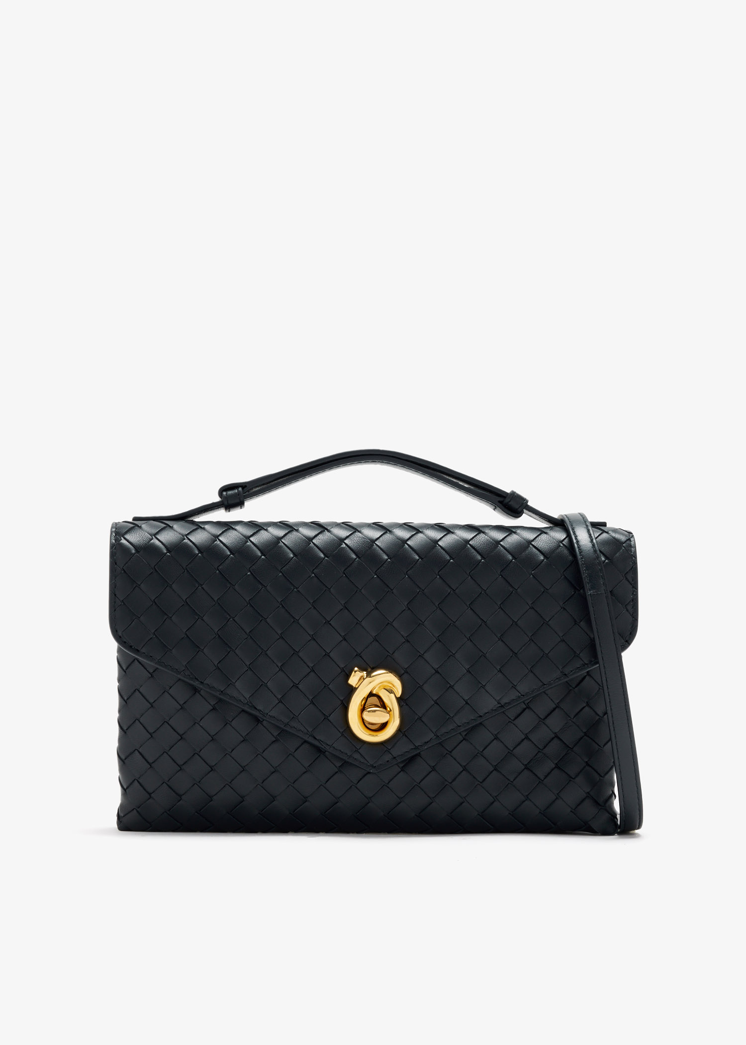 

Knot Lock crossbody bag, Navy