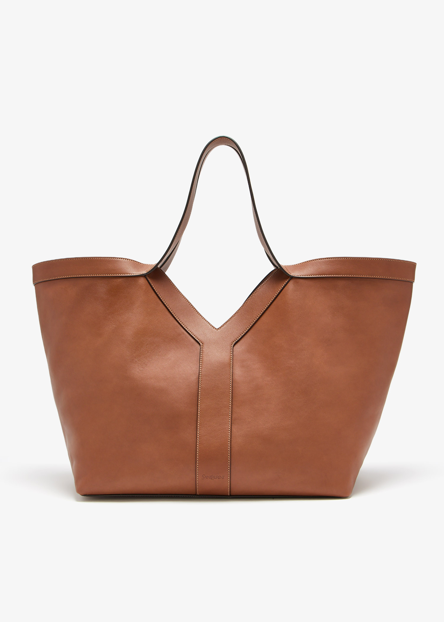 

Y tote bag, Brown