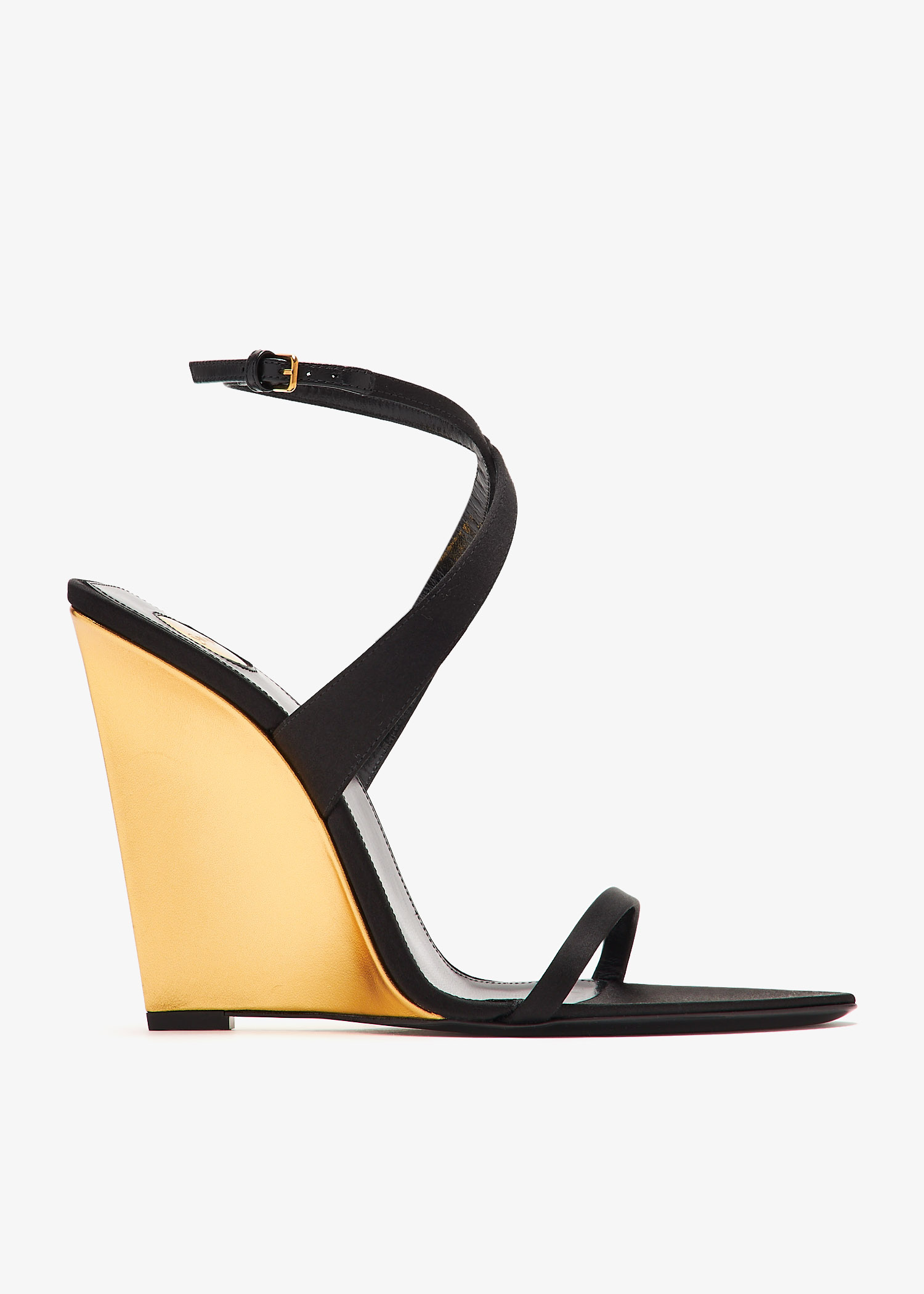 

Salomé wedge sandals, Black