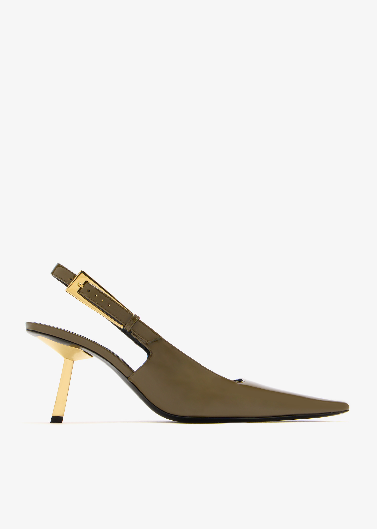 

Lee slingback pumps, Khaki
