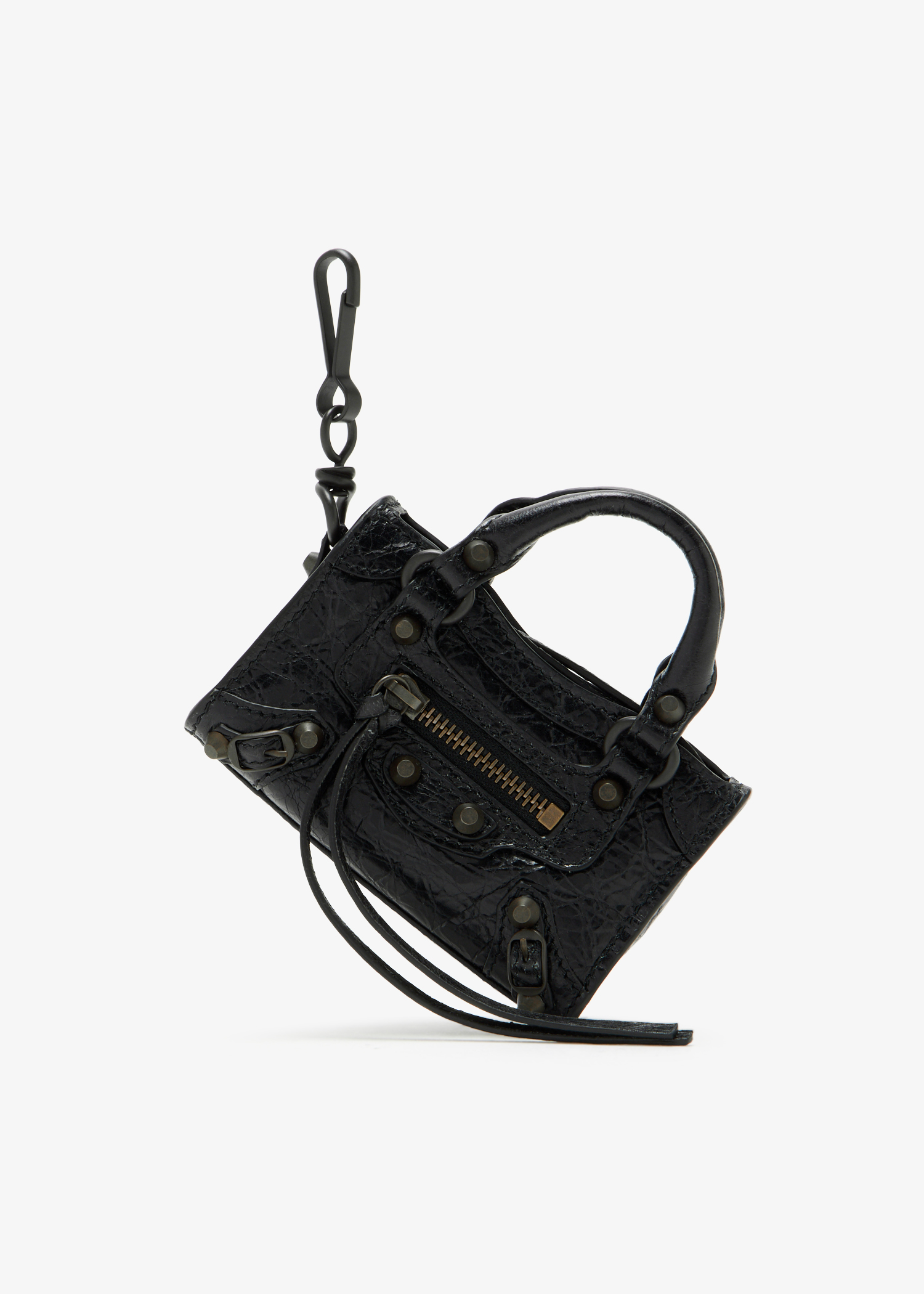 

Le City micro bag charm, Black