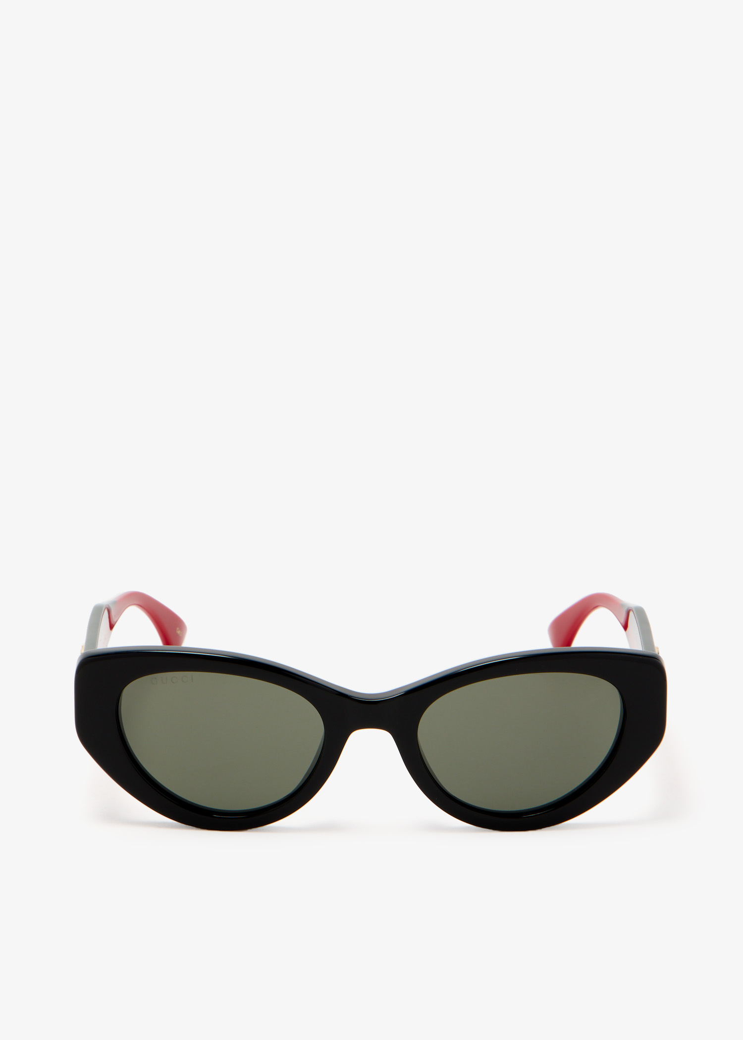 

Cat-eye frame sunglasses, Black