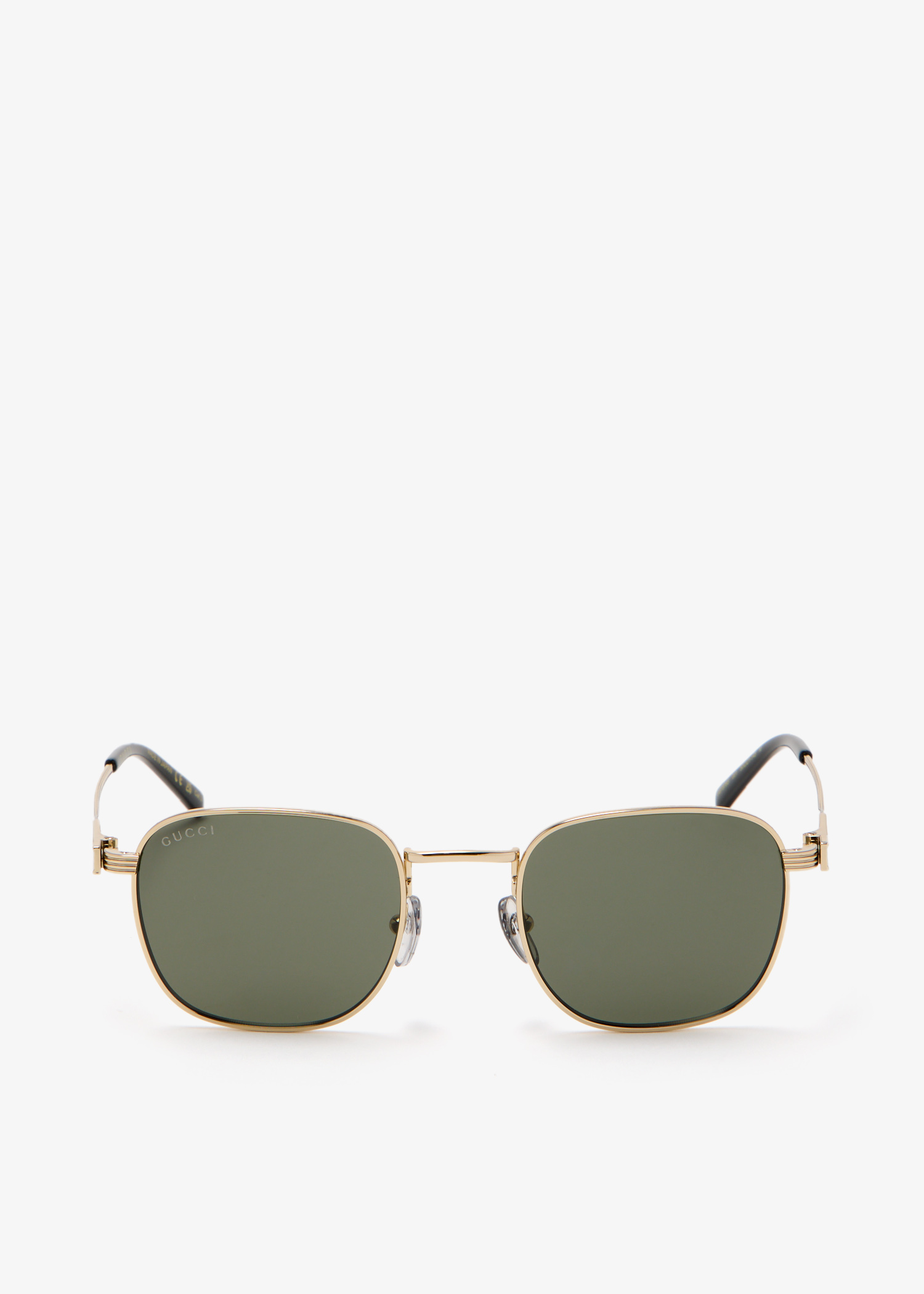 

Round frame sunglasses, Gold