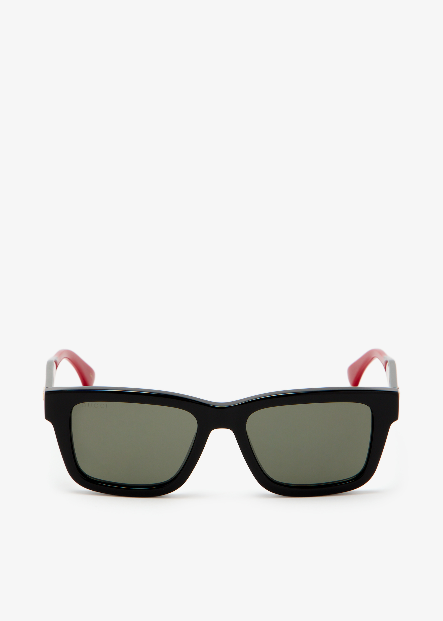 

Rectangular frame sunglasses, Black