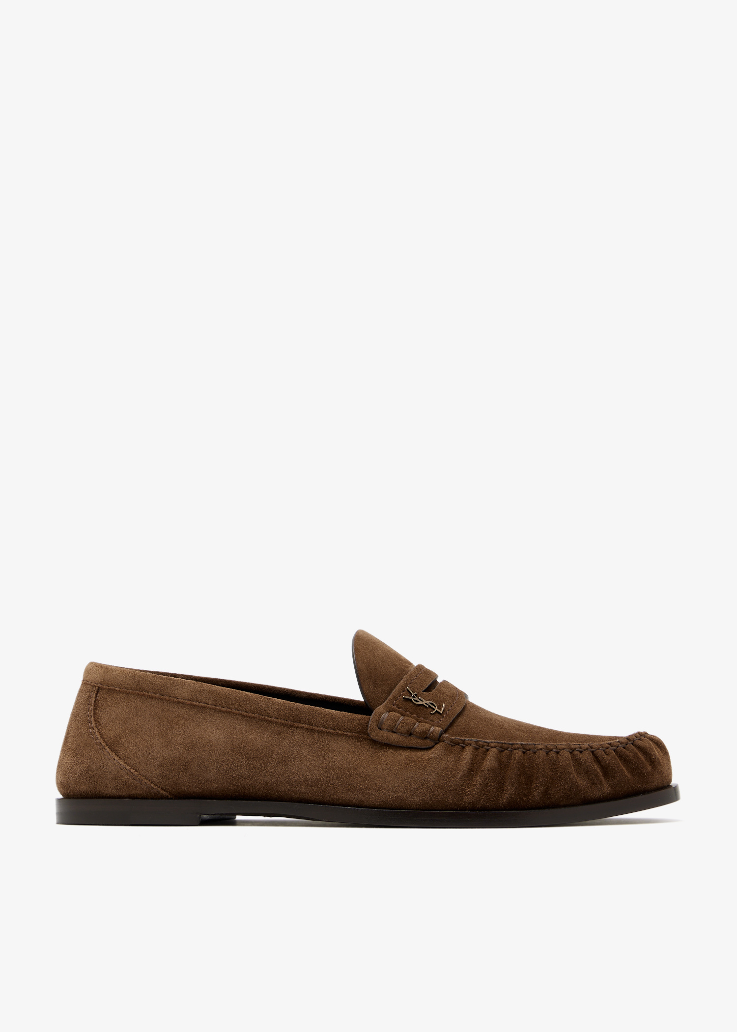 

Laurent suede loafers, Brown