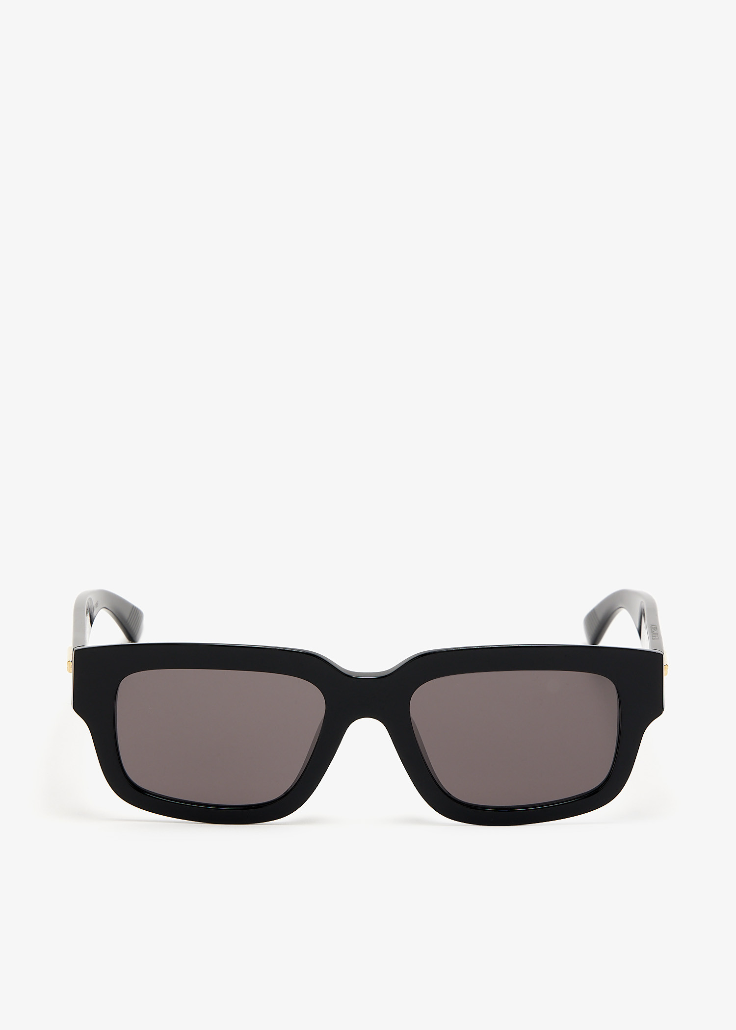 

Ultrathin squared sunglasses, Black