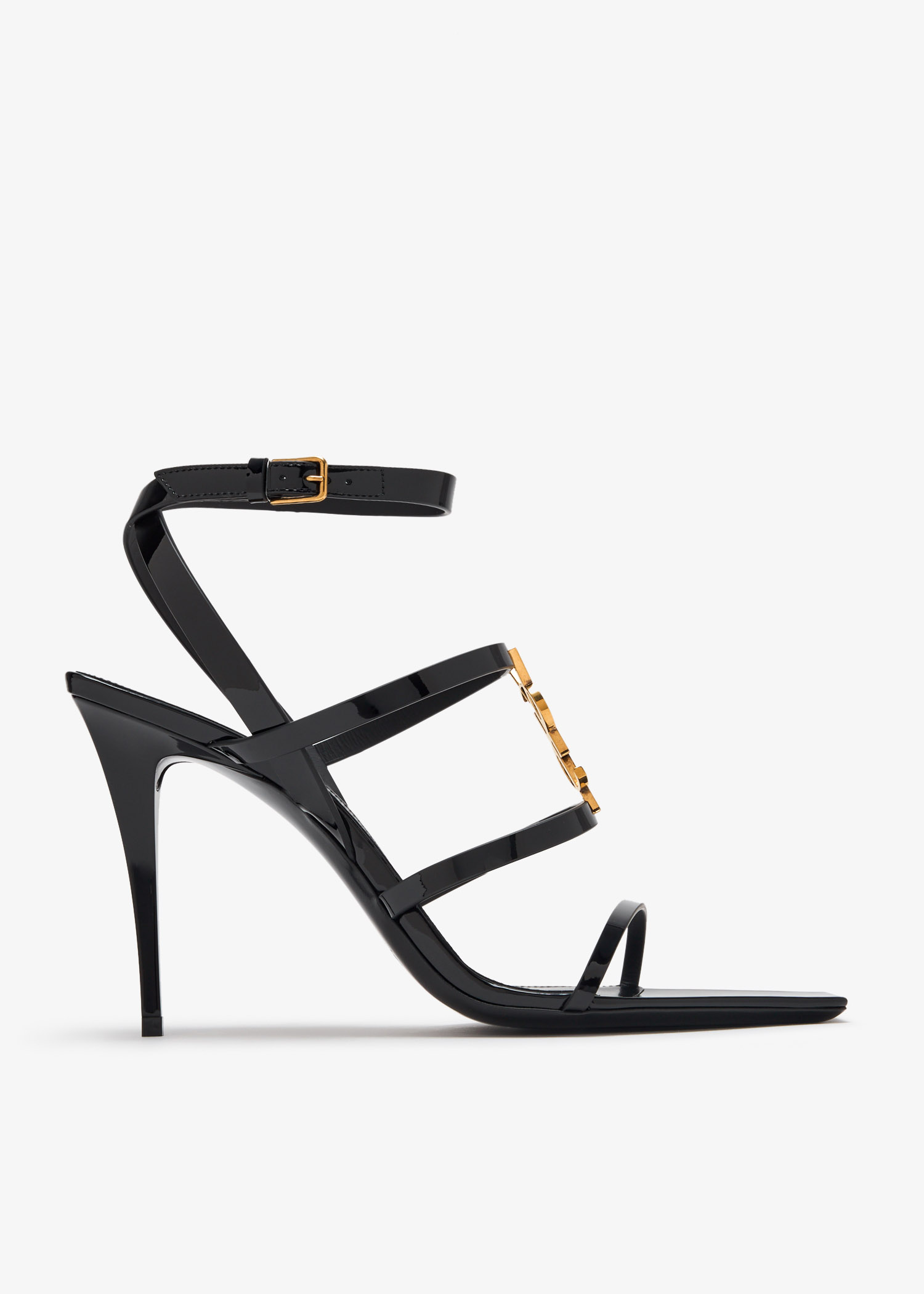 

Cassandra leather sandals, Black