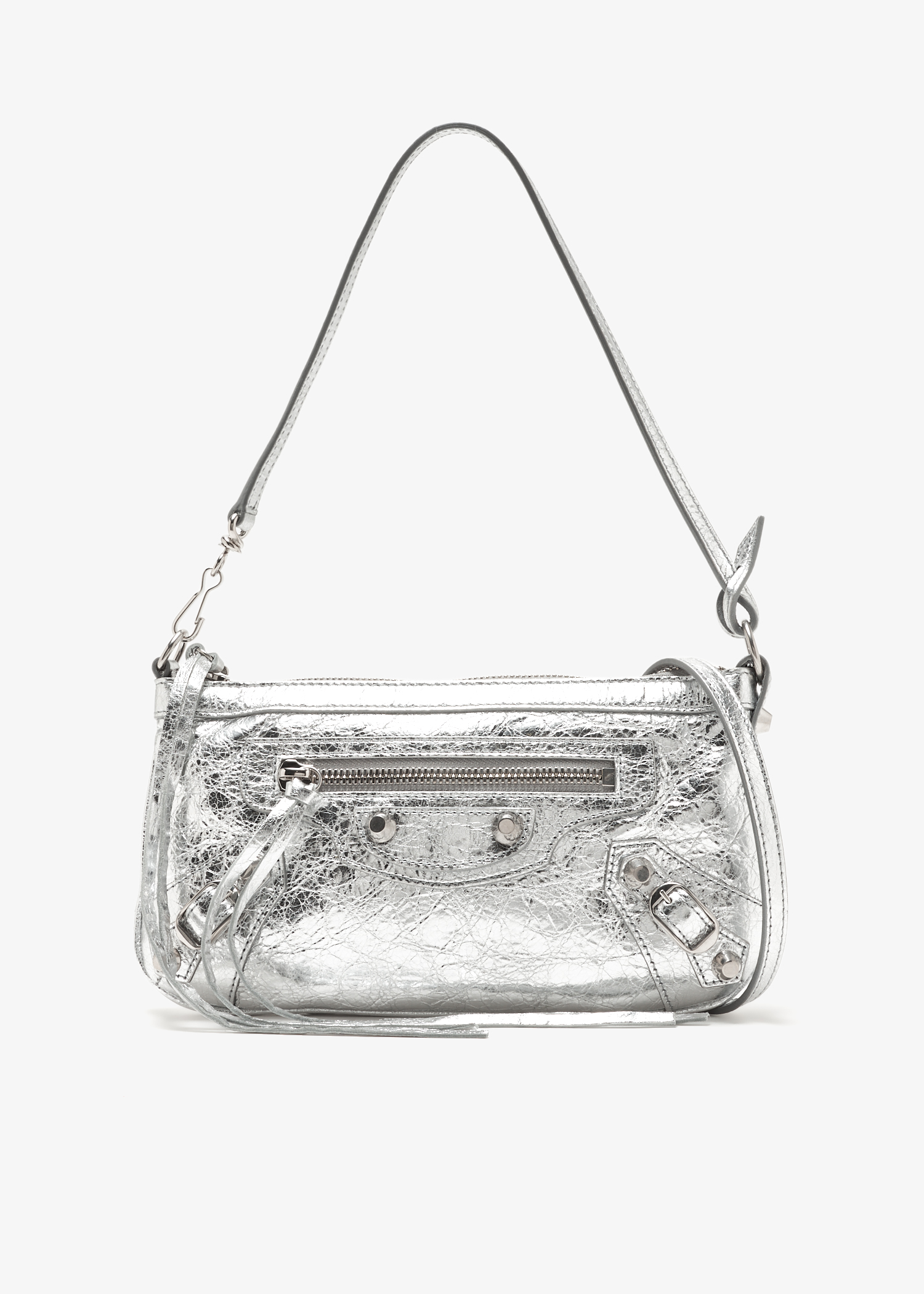 

Le City strap pouch, Silver