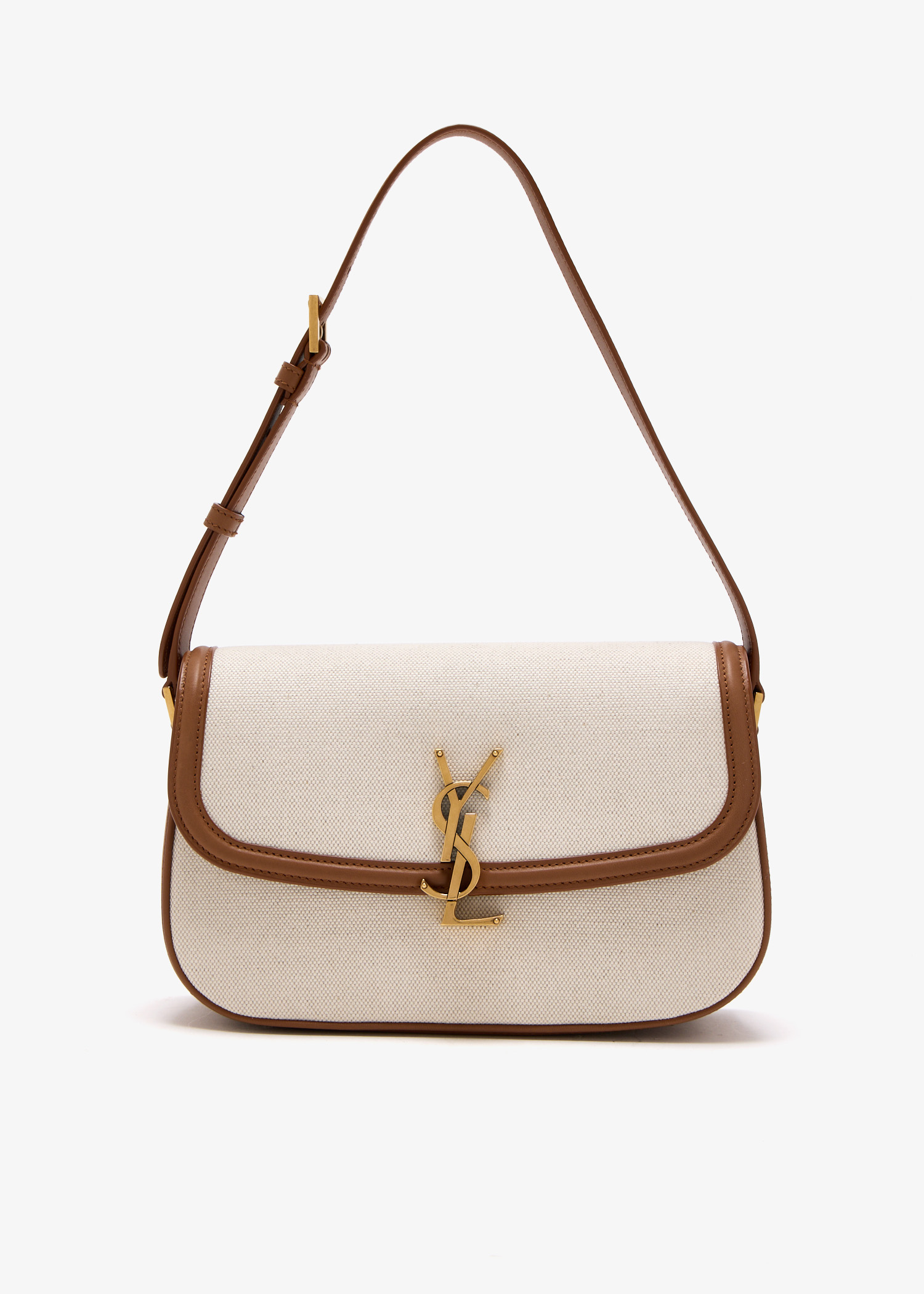 

Solferino medium shoulder bag, Cream