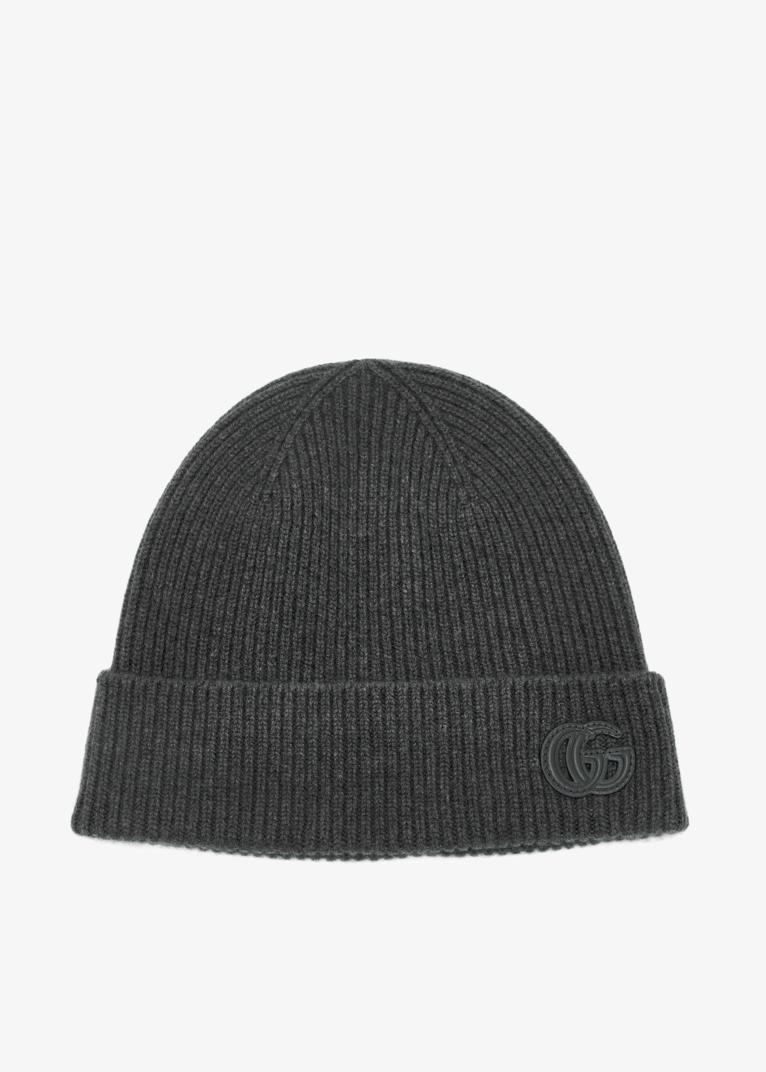 

Double G cashmere hat, Grey