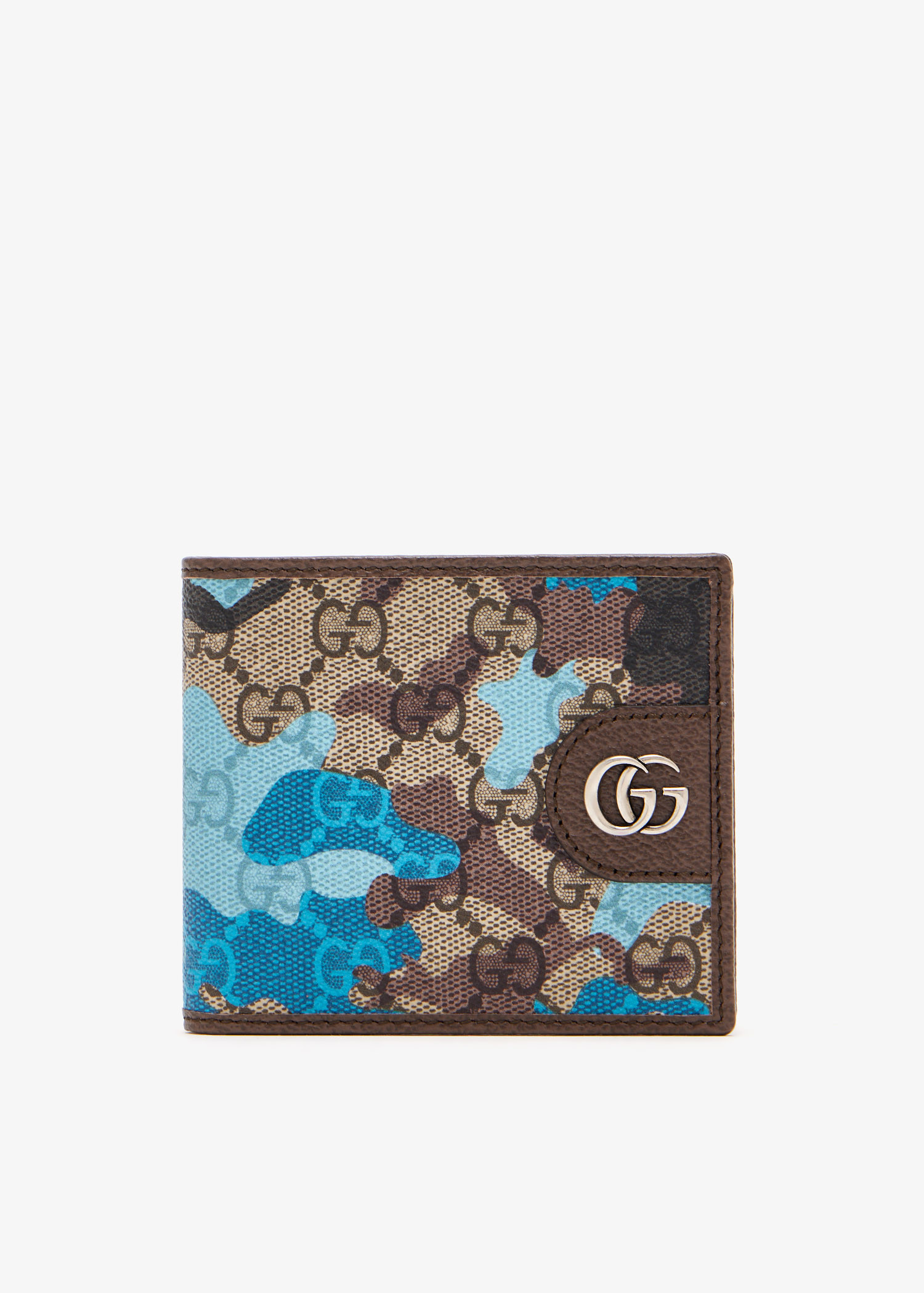 

GG bi-fold wallet, Blue