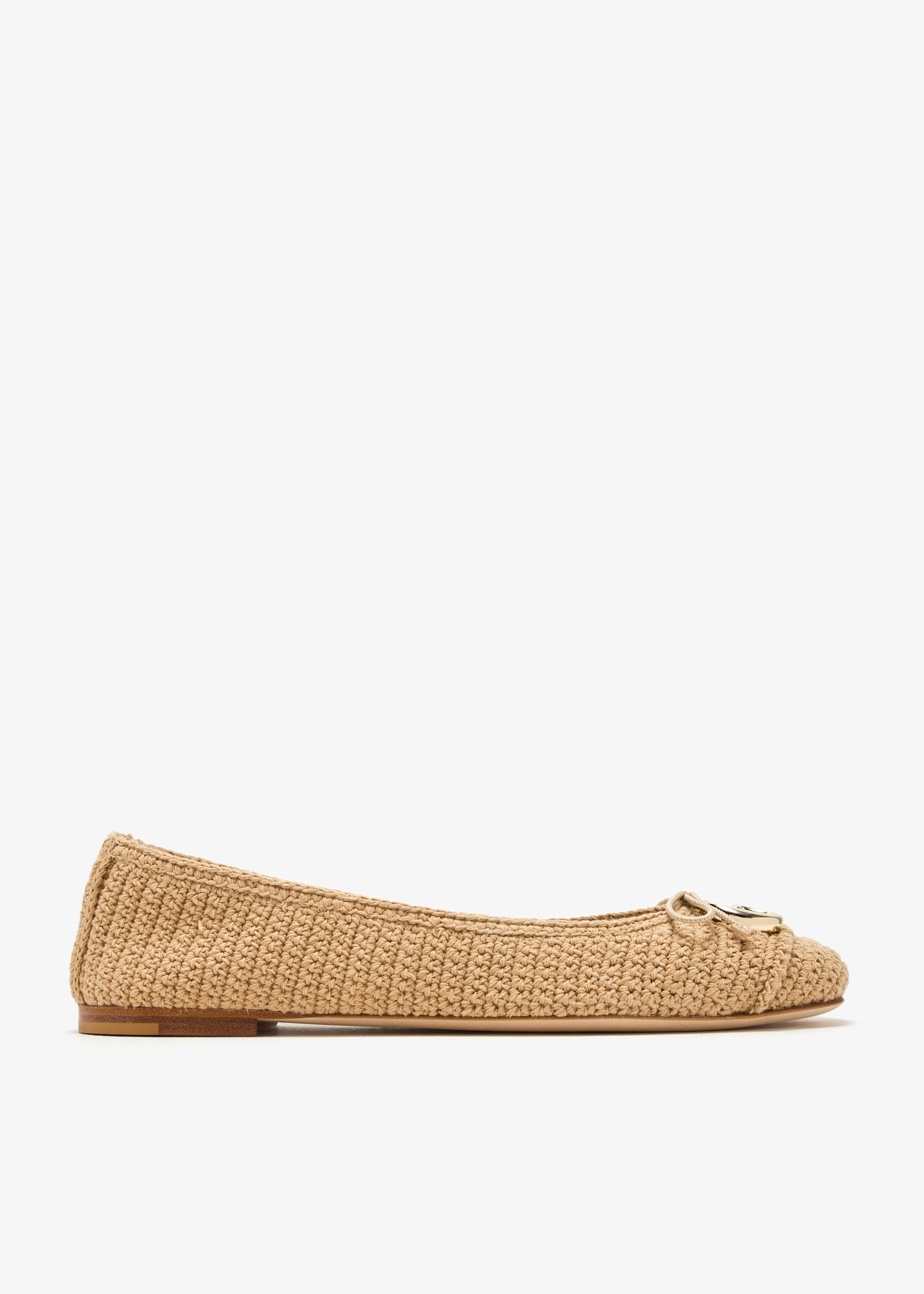 

GG ballet flats, Beige