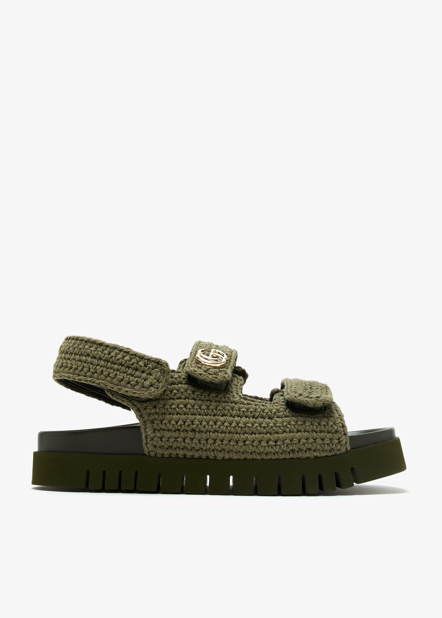 

Double G sandals, Green
