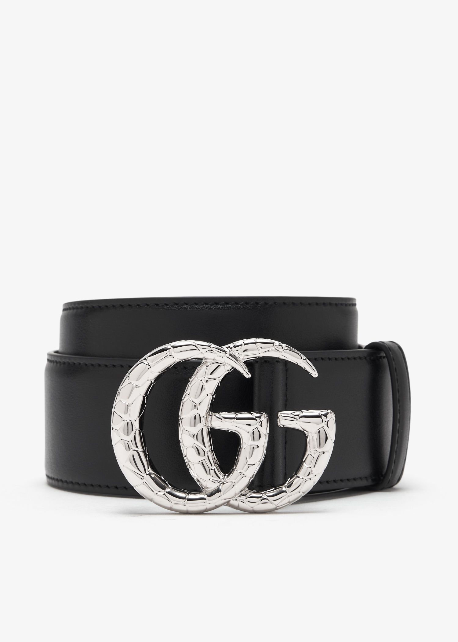 

GG Marmont wide belt, Black