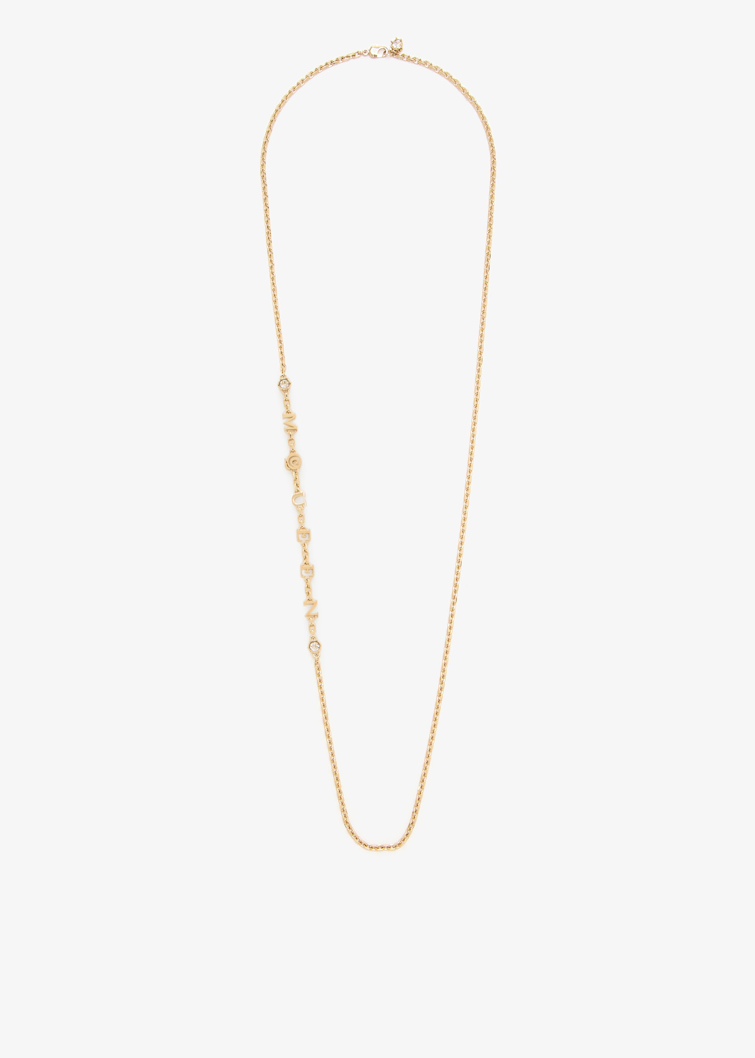 

Logo necklace, Gold