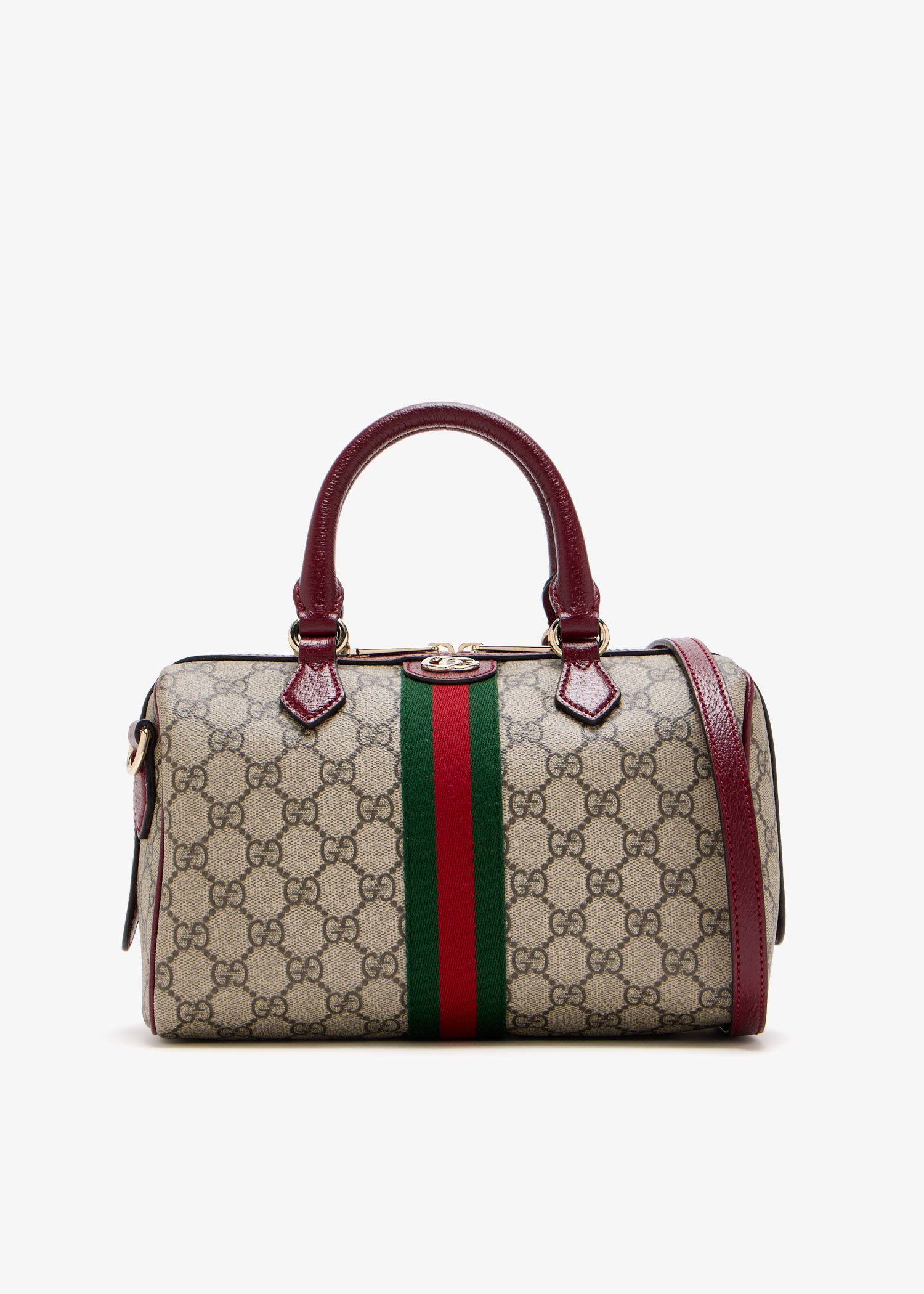 

Ophidia medium boston bag, Printed