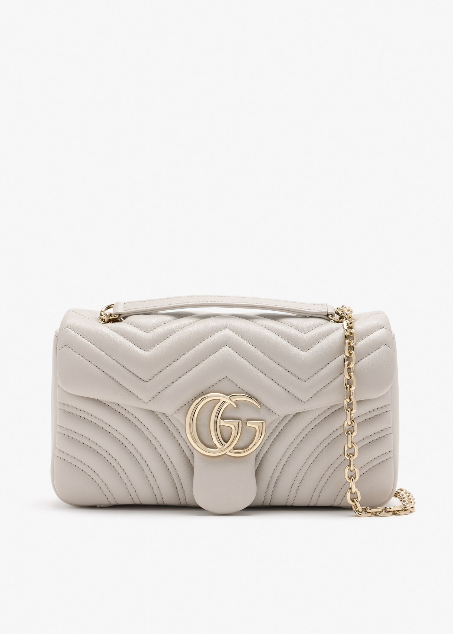 

GG Marmont medium shoulder bag, Grey