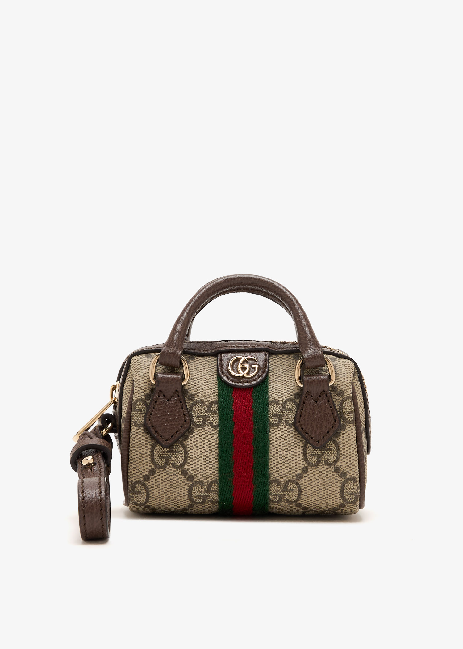 

Ophidia bag charm, Beige