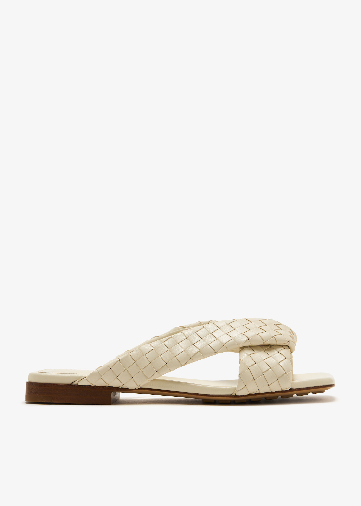 

Riva flat sandals, Cream