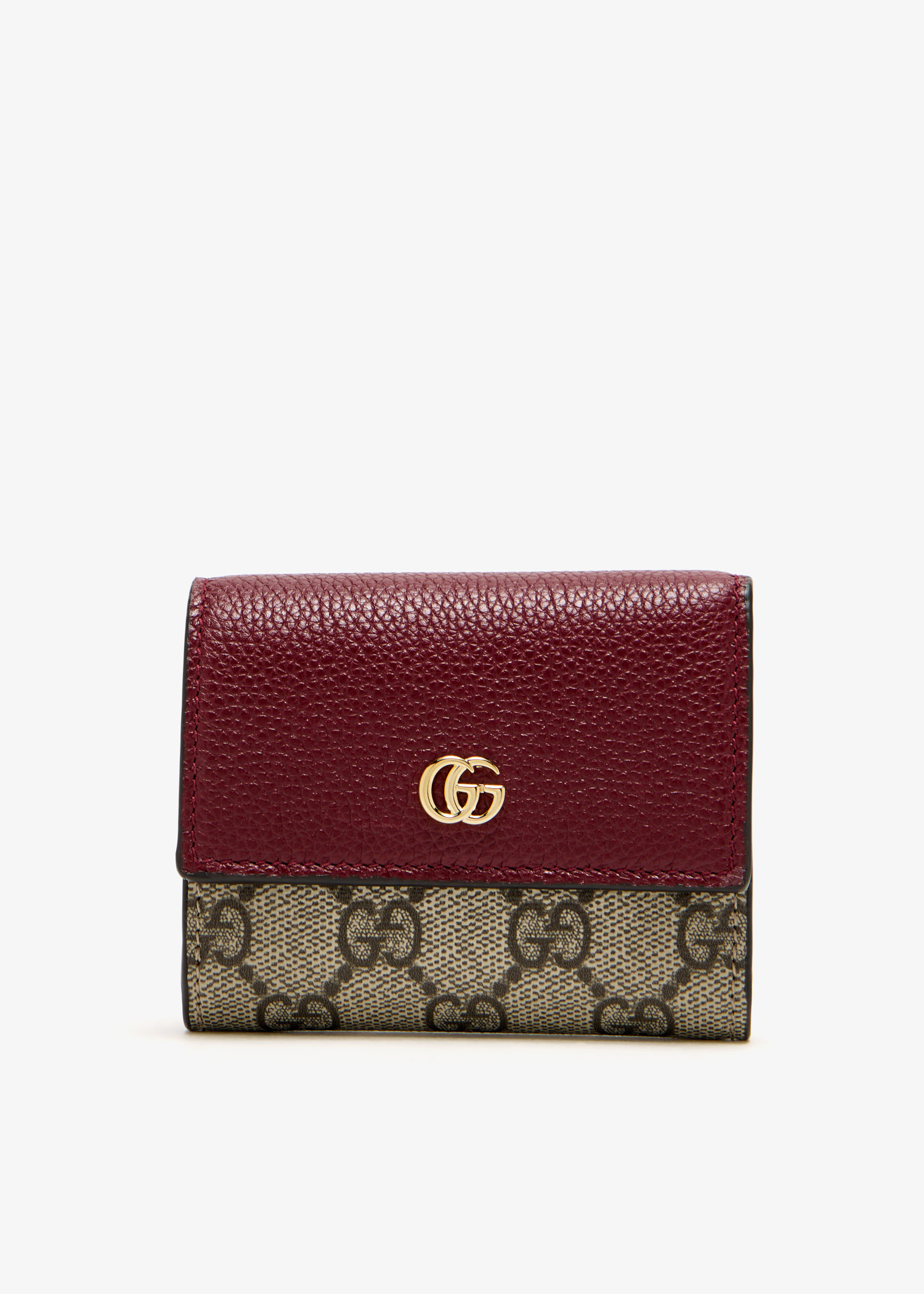 

GG Marmont mini wallet, Printed