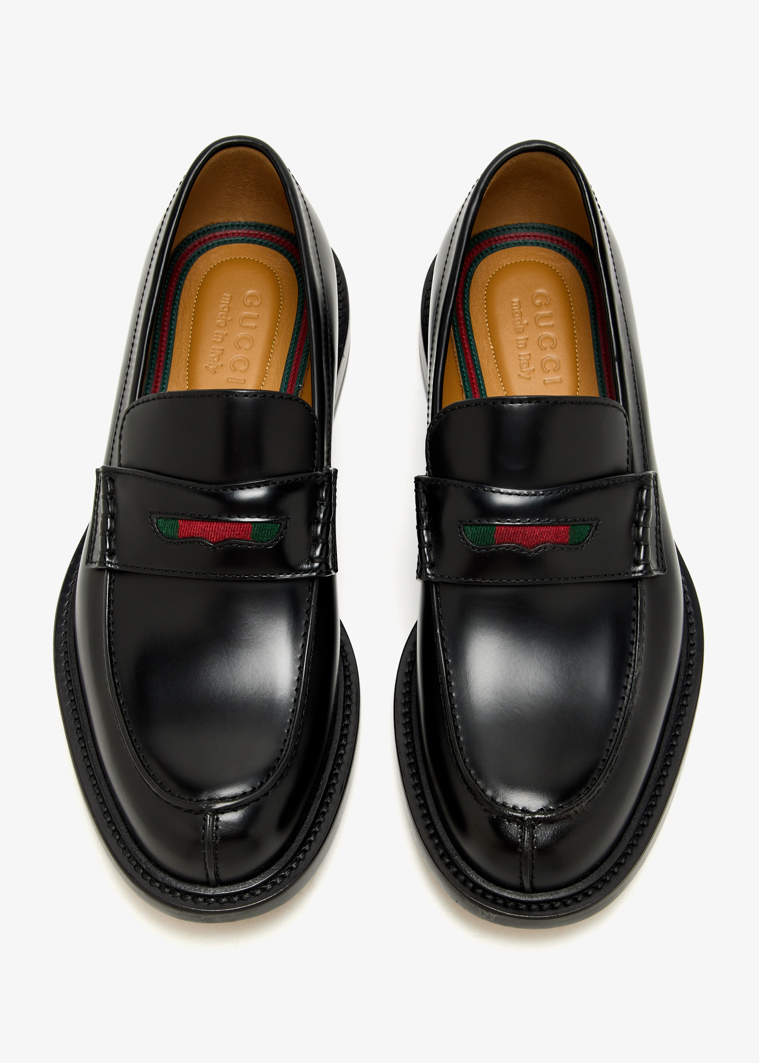 

Web loafers, Black