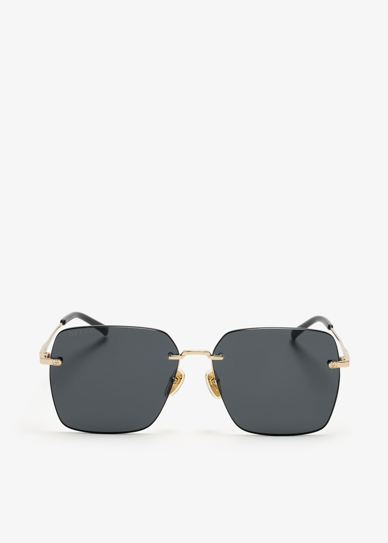 

Specialized fit square sunglasses, Gold