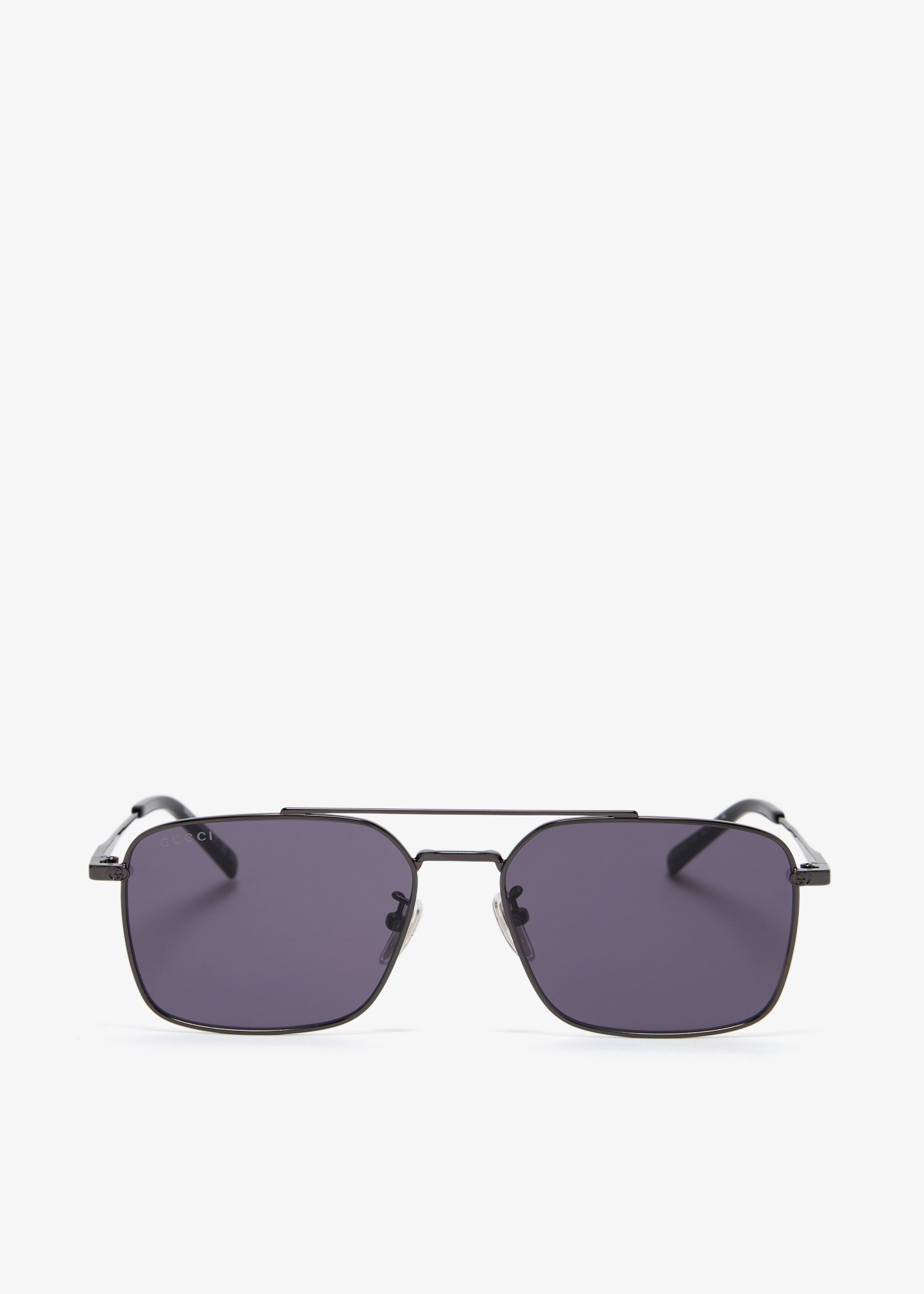 

Aviator frame sunglasses, Black