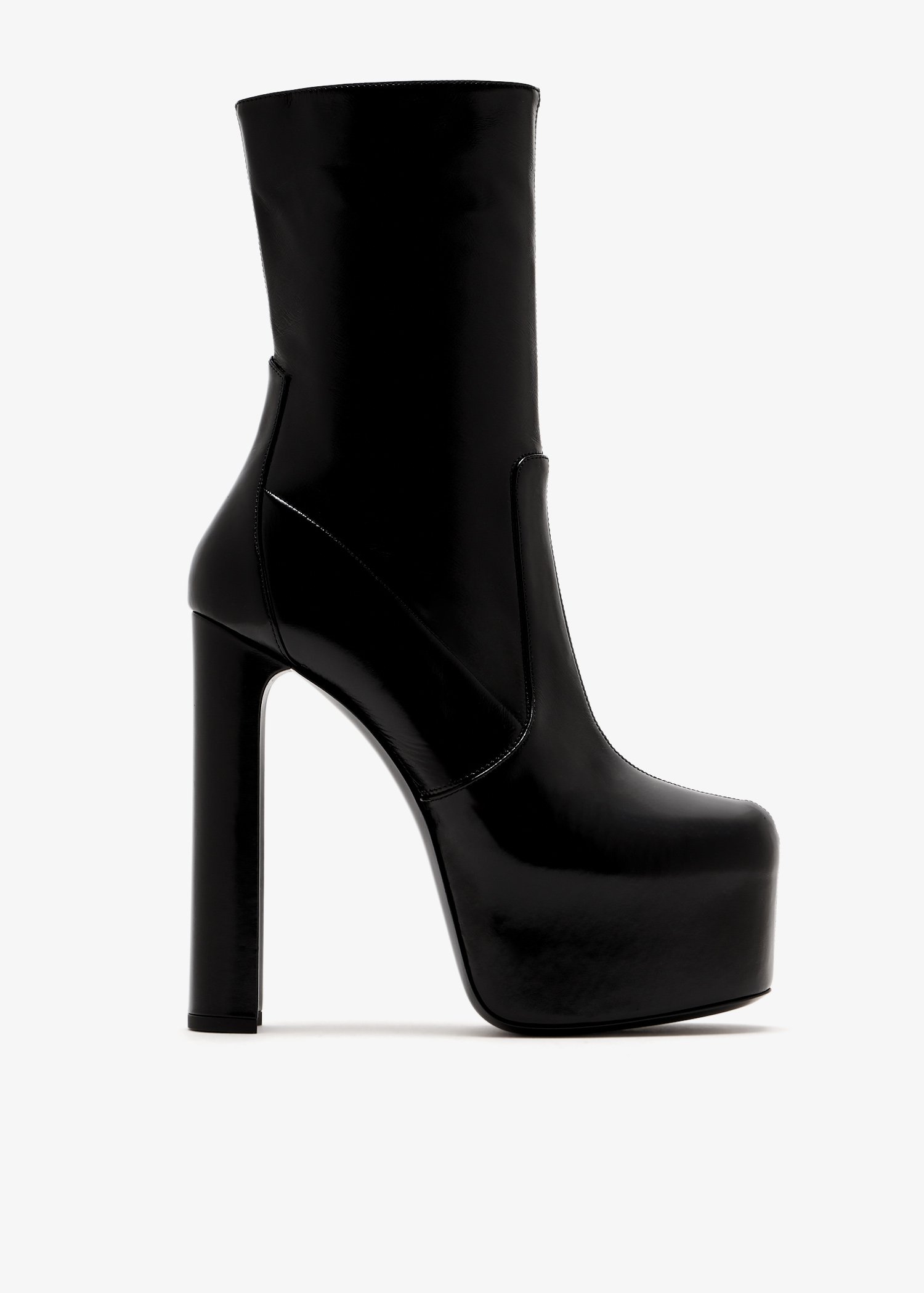 

Billy platform booties, Black