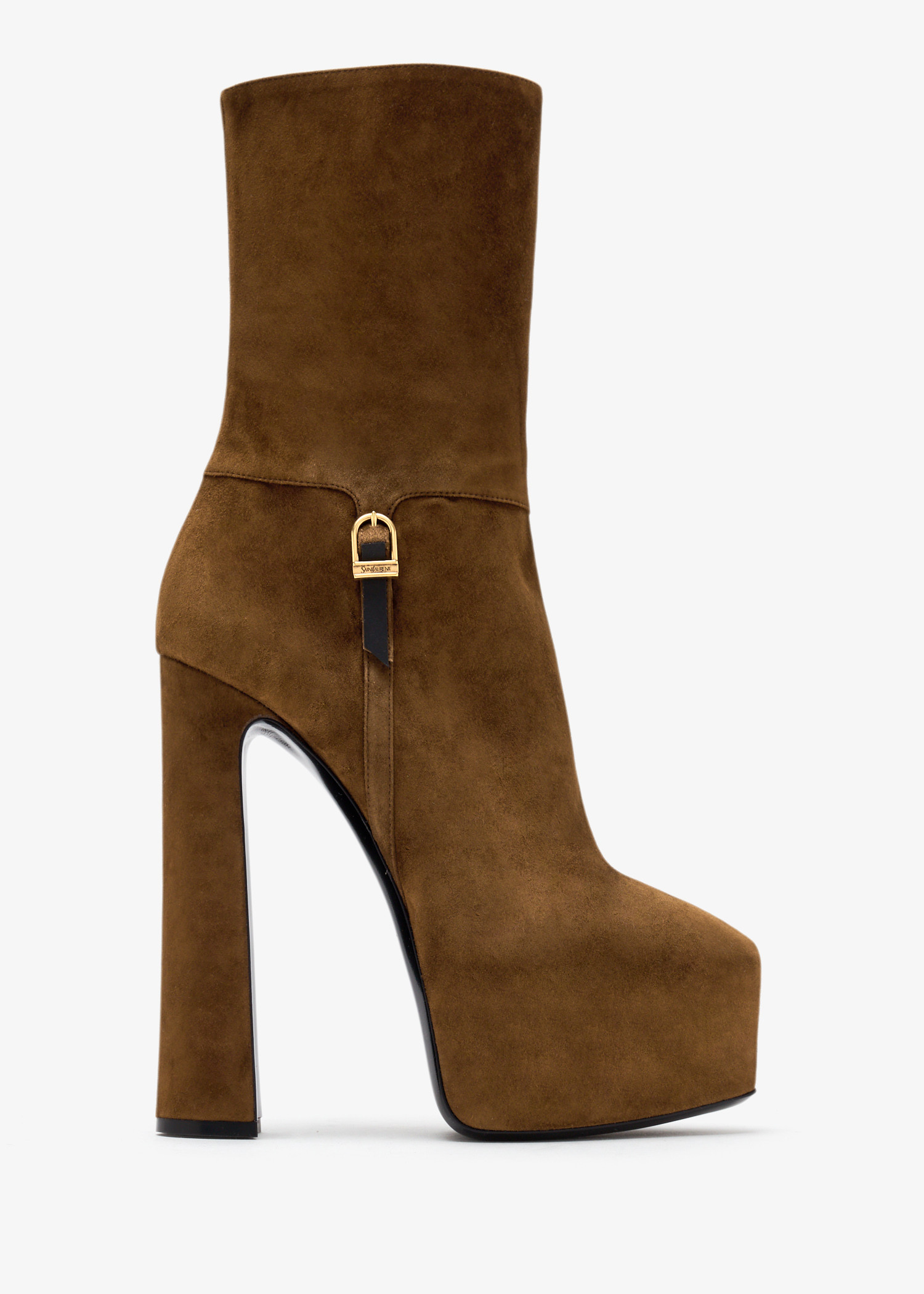 

Nico platform booties, Brown
