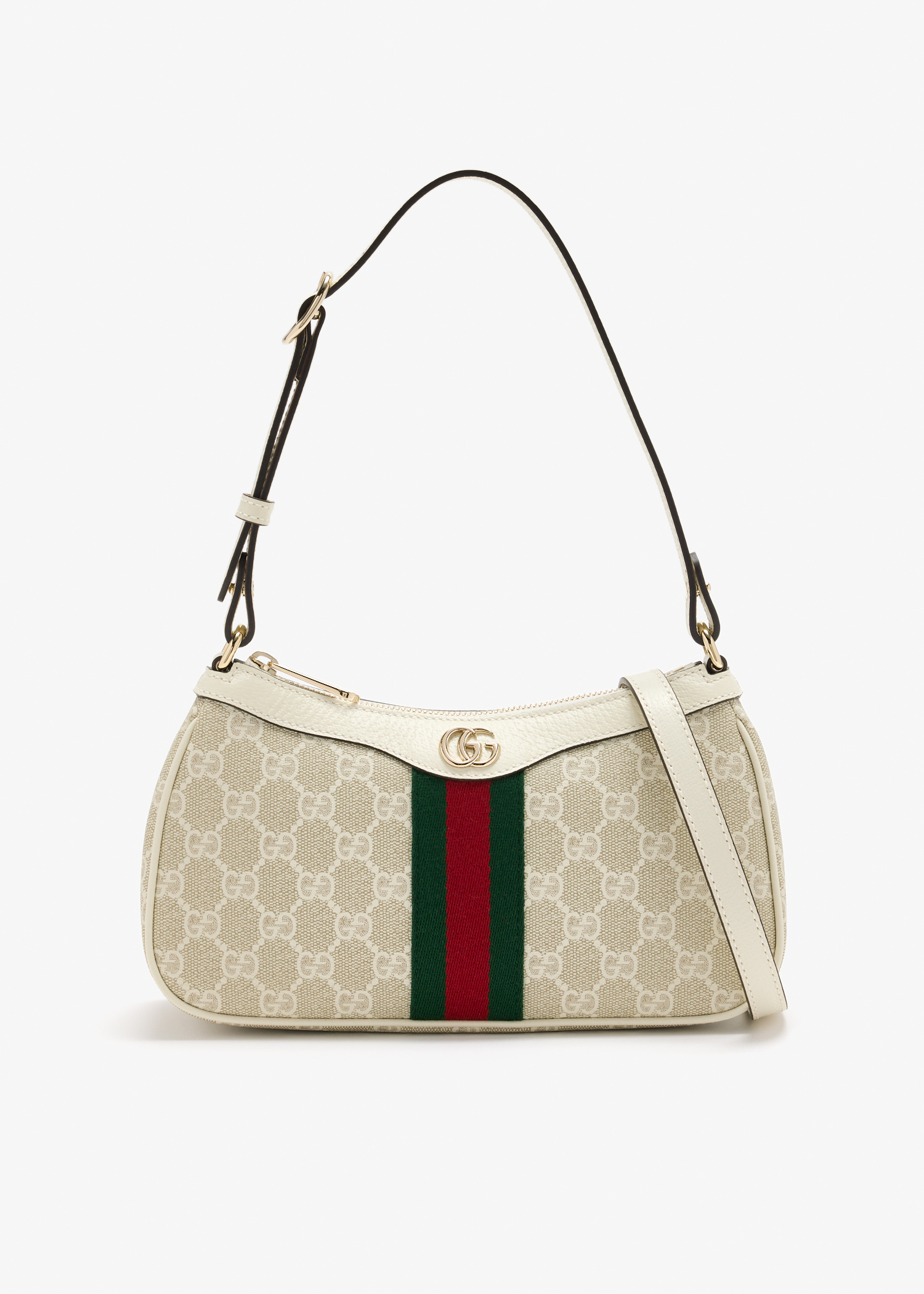 

Ophidia small shoulder bag, Beige