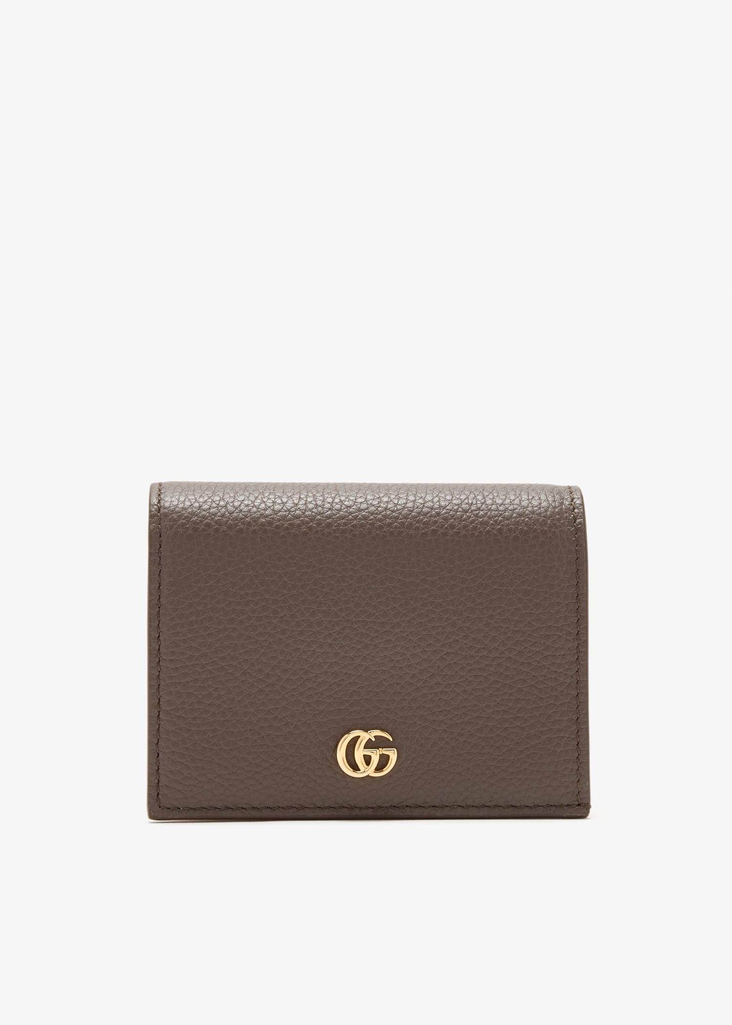 

GG Marmont small wallet, Taupe