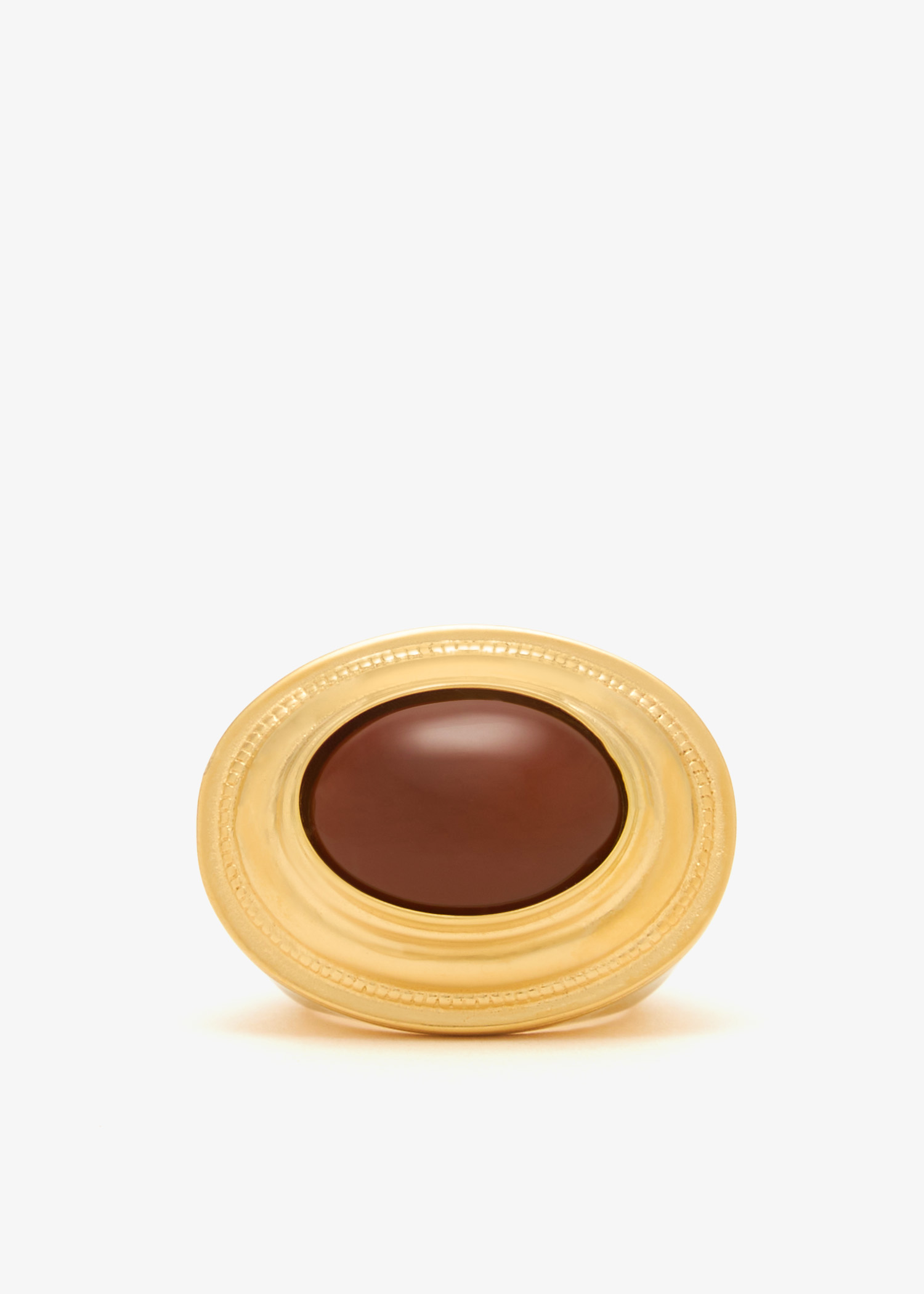 

Cabochon Dome ring, Gold