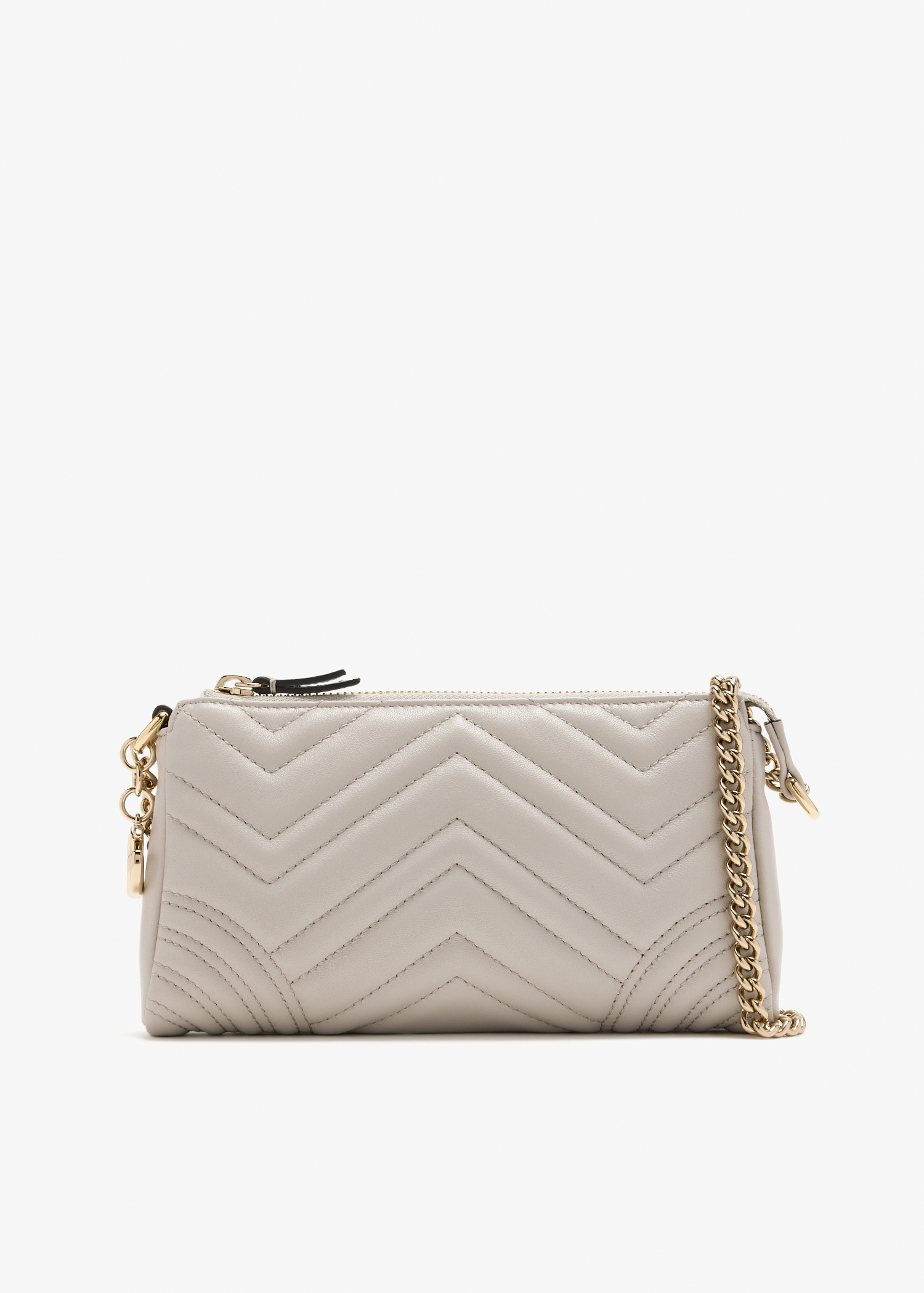 

GG Marmont small shoulder bag, Grey
