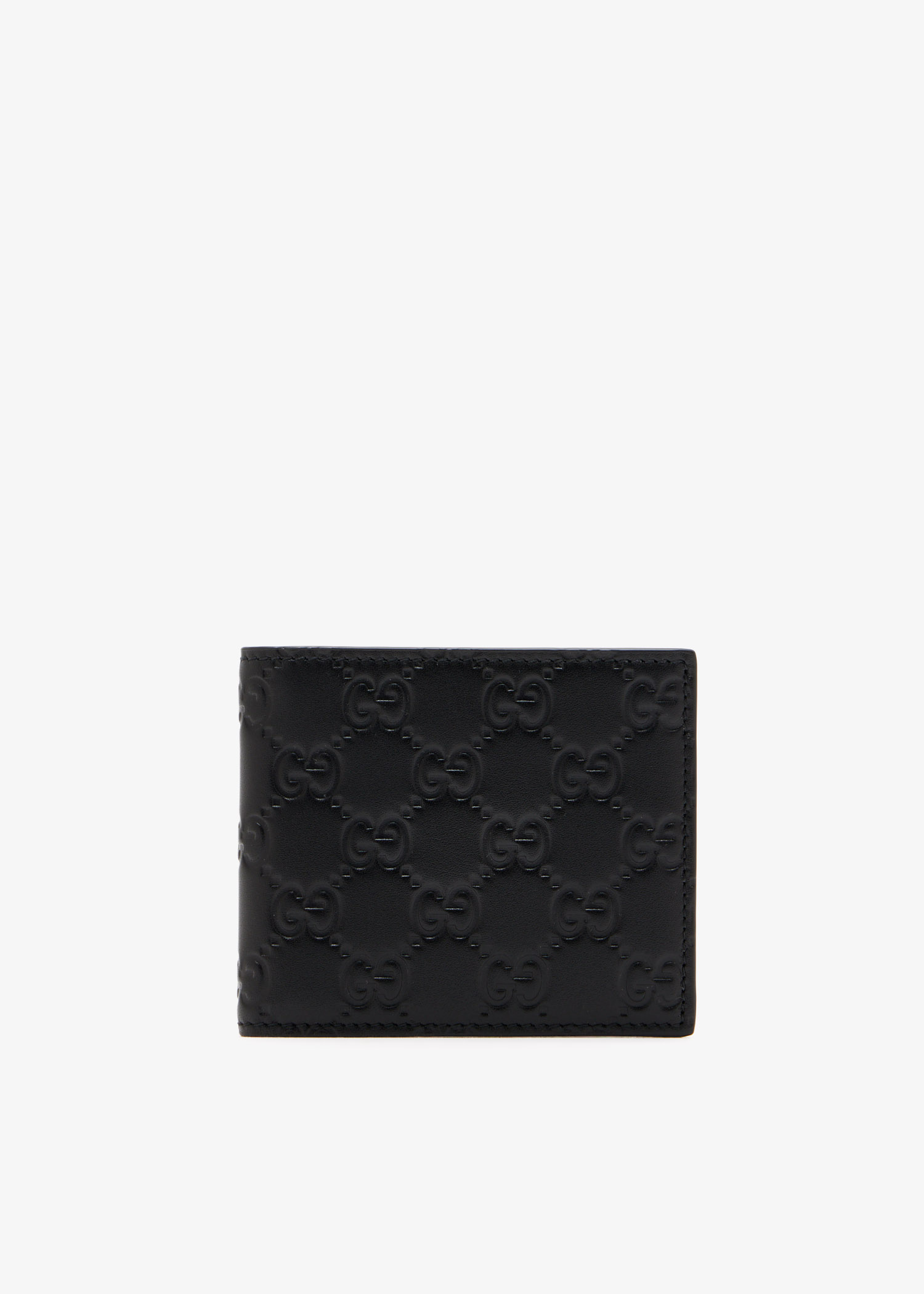

GG Emblem coin wallet, Black