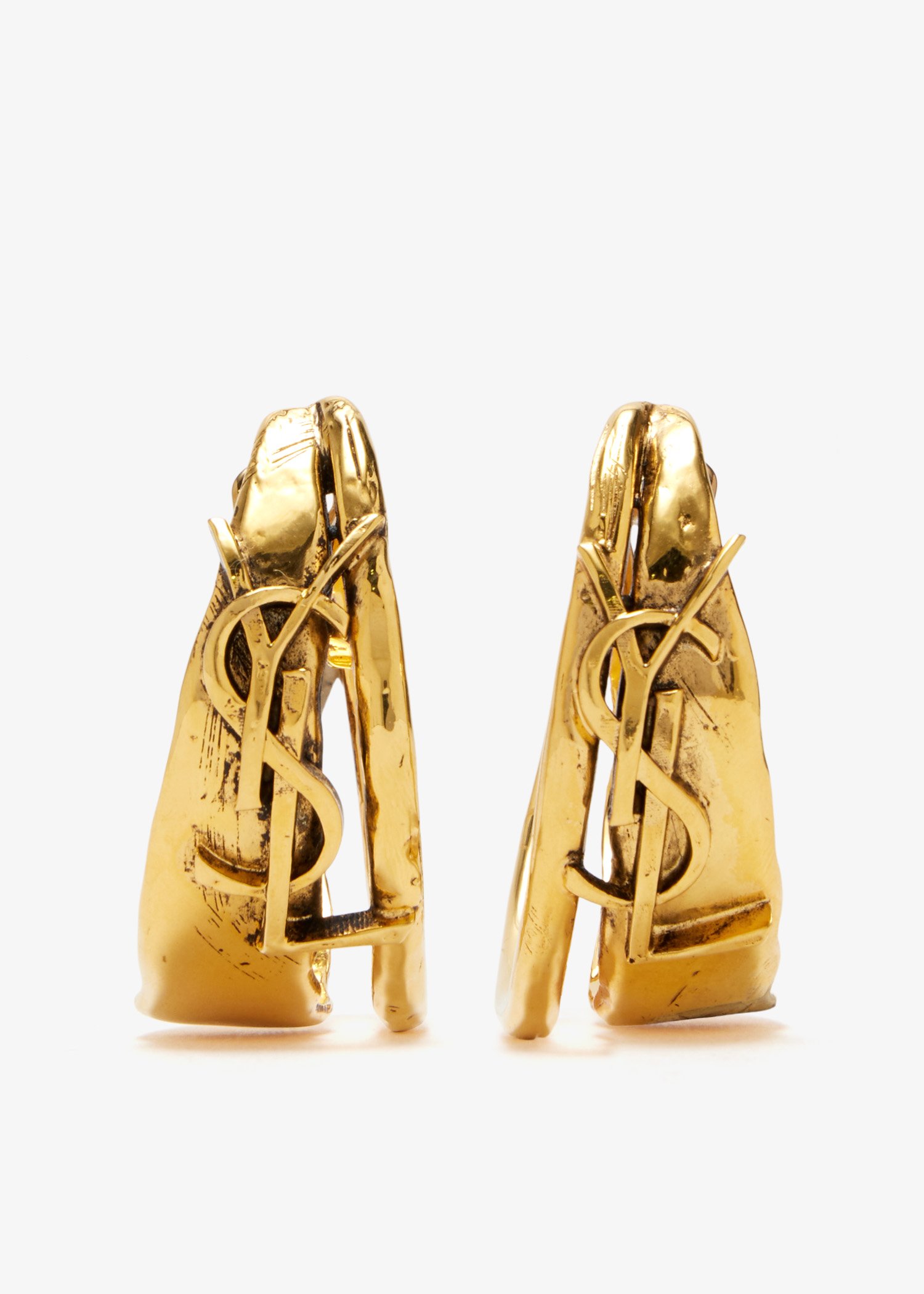 

Cassandre large earrings, Gold