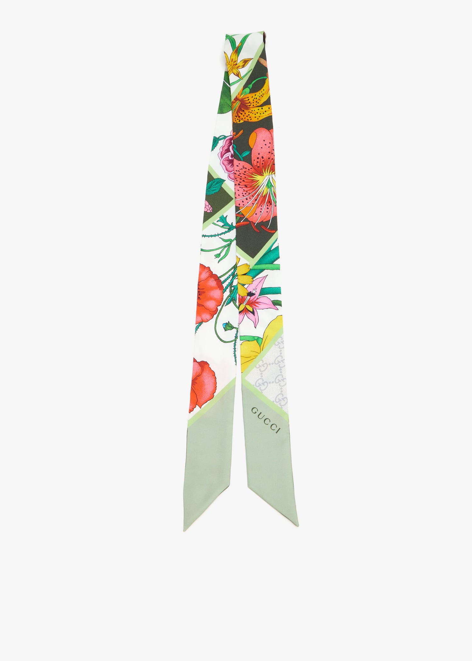 

Printed silk ribbon