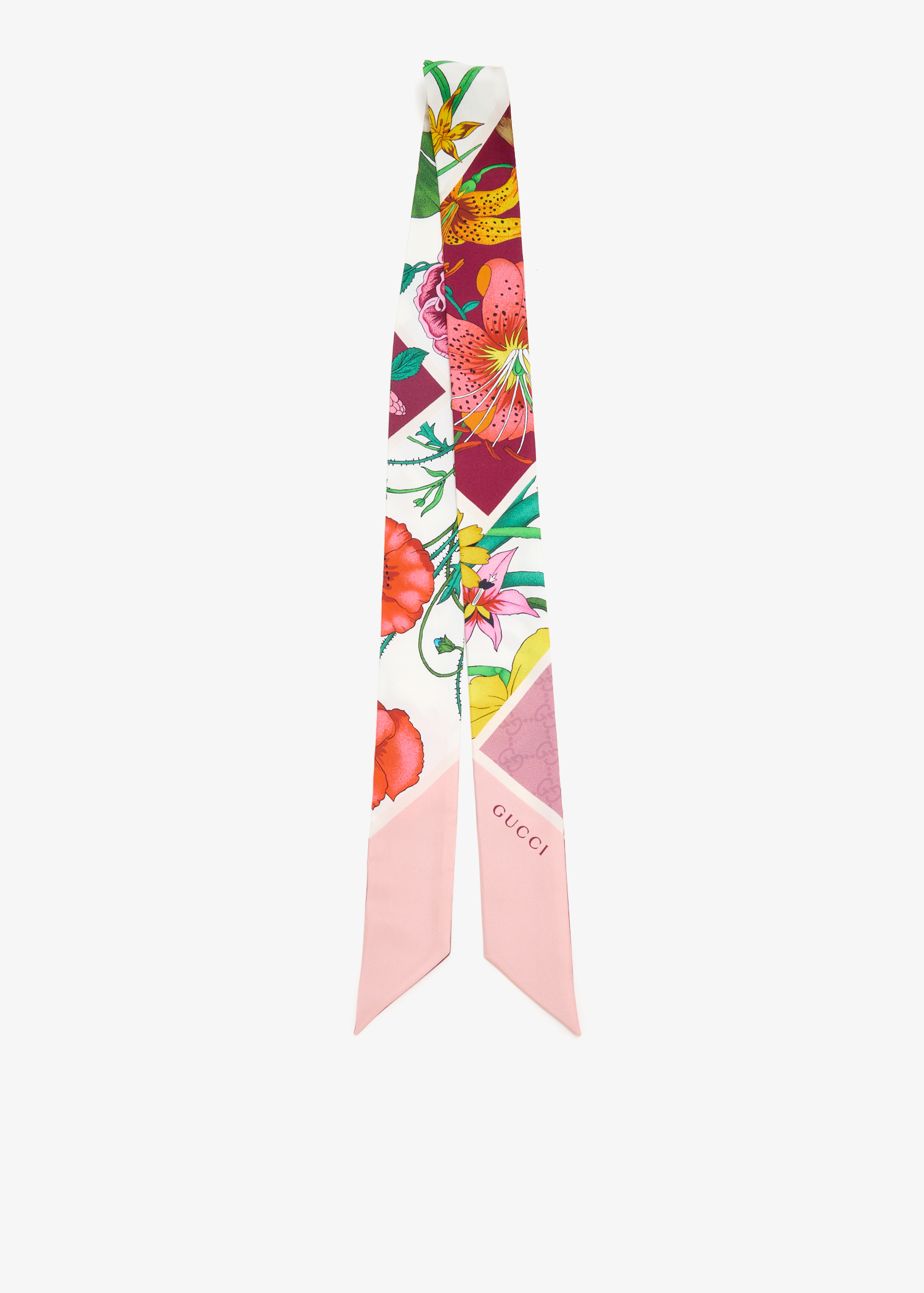 

Printed silk ribbon