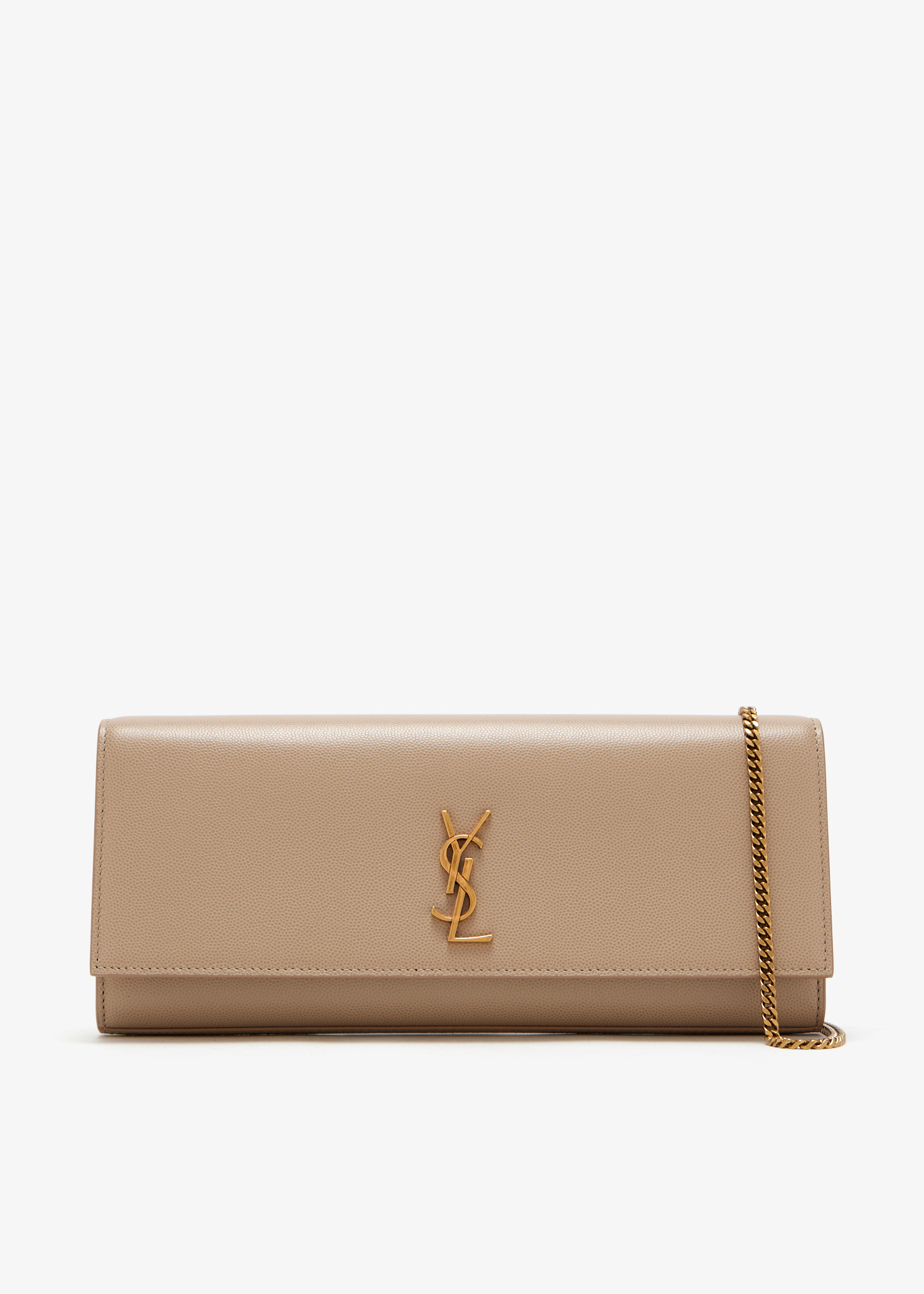 

Kate clutch, Beige