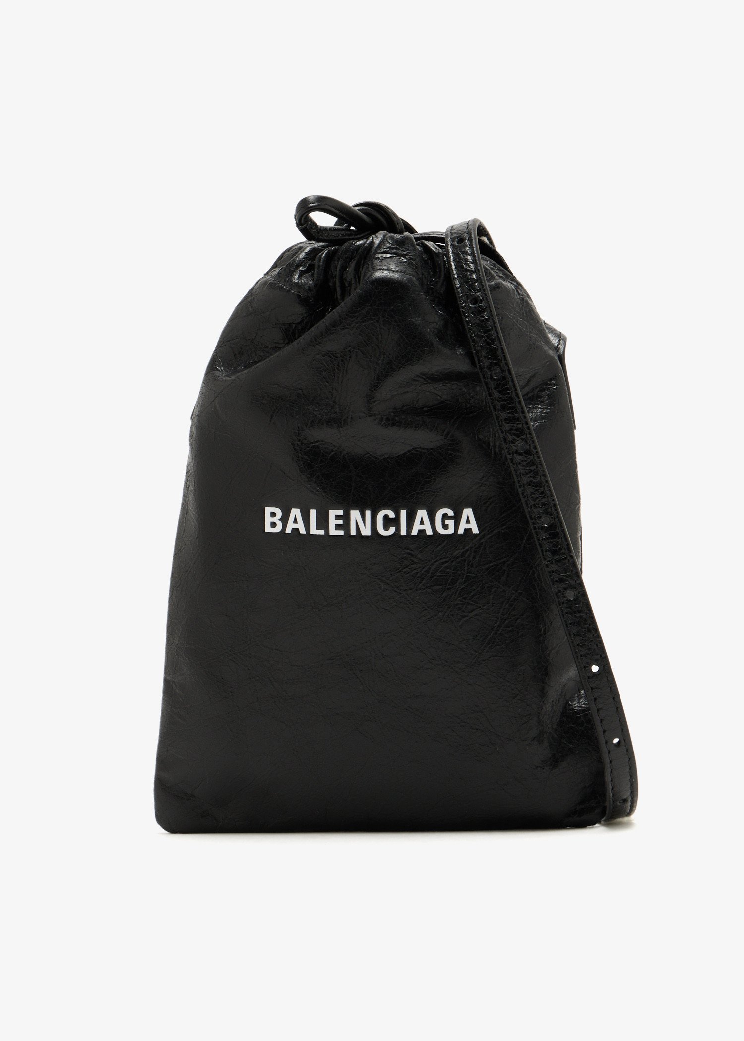 

Shopper phone holder pouch, Black