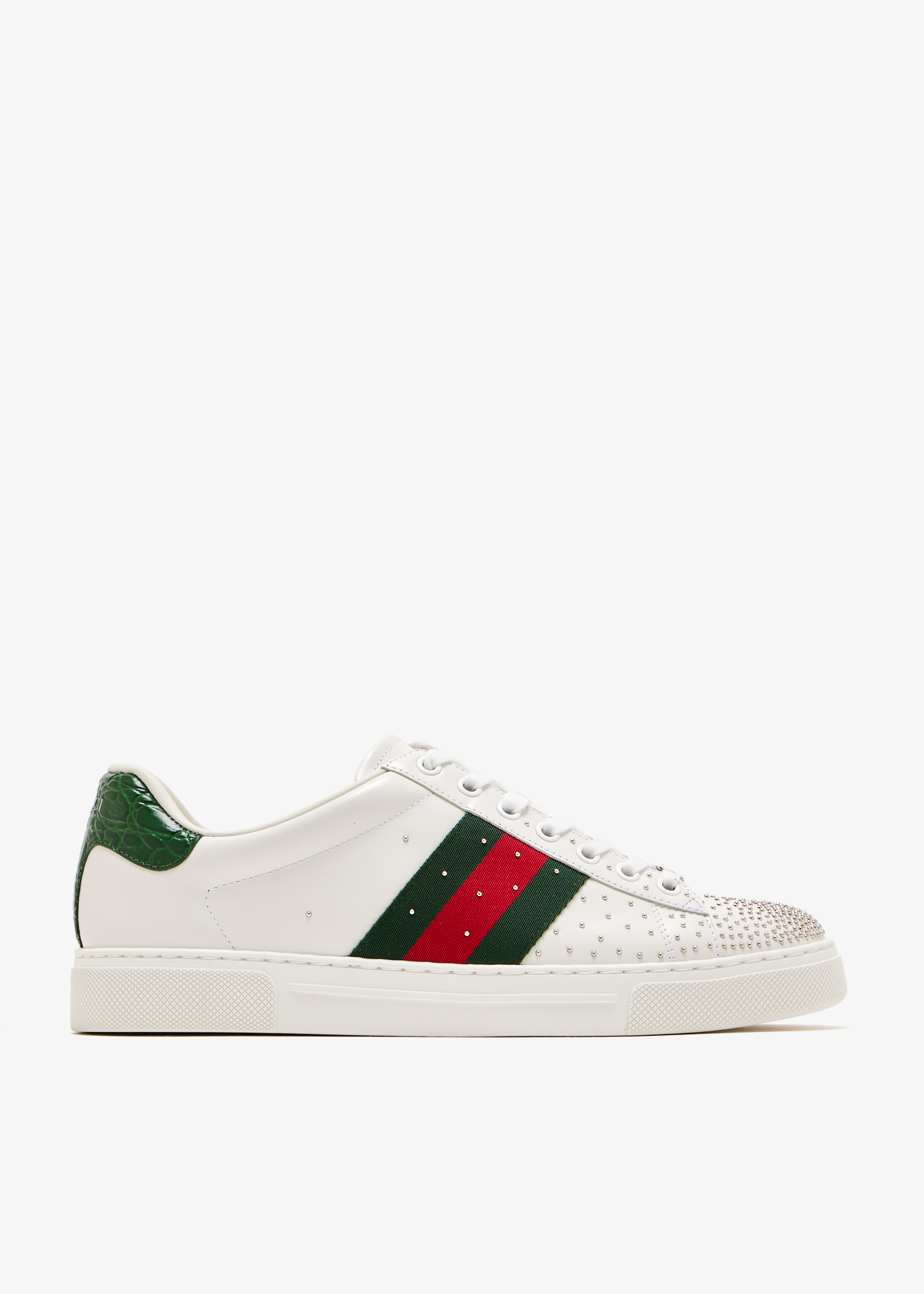 

Ace studded sneakers, White