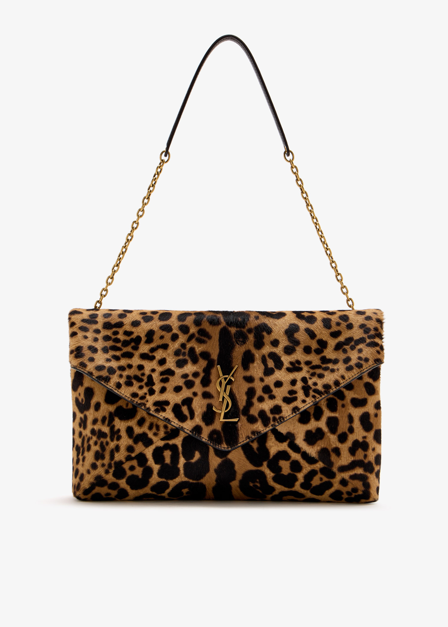 

Cassandre large chain pouch, Animal printed